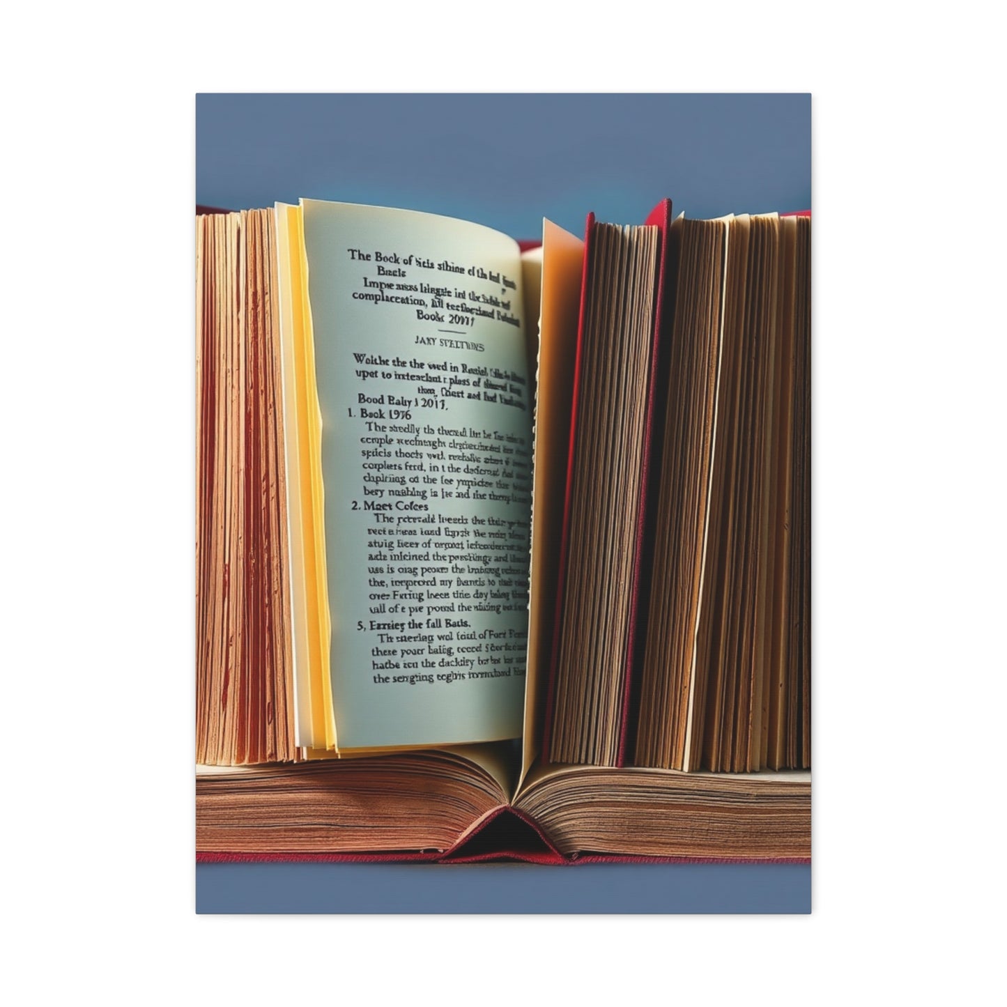 Book Art Supreme Gallery Wall Art & Canvas Print