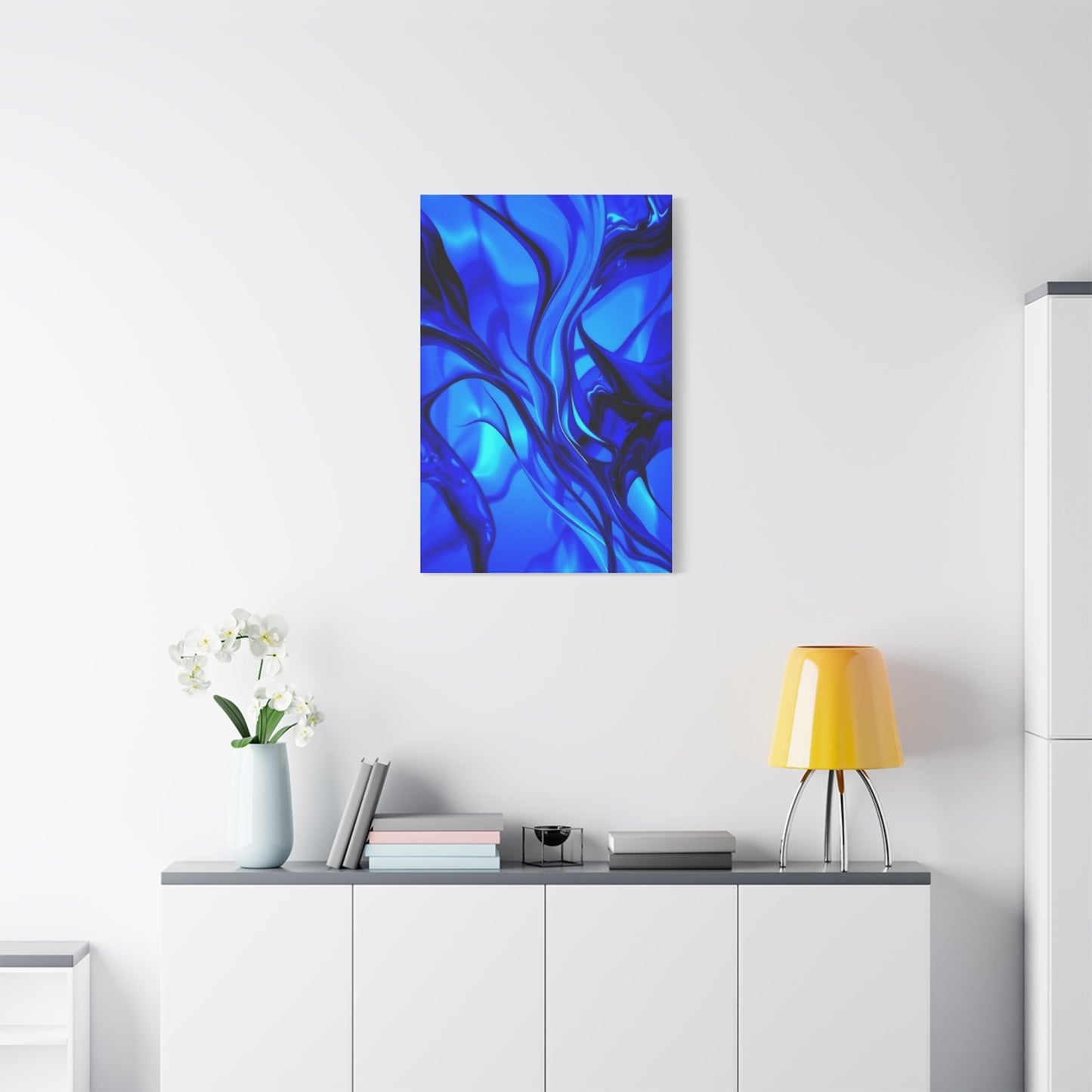 Collection Blue Abstract Art Art Wall Art & Canvas Print