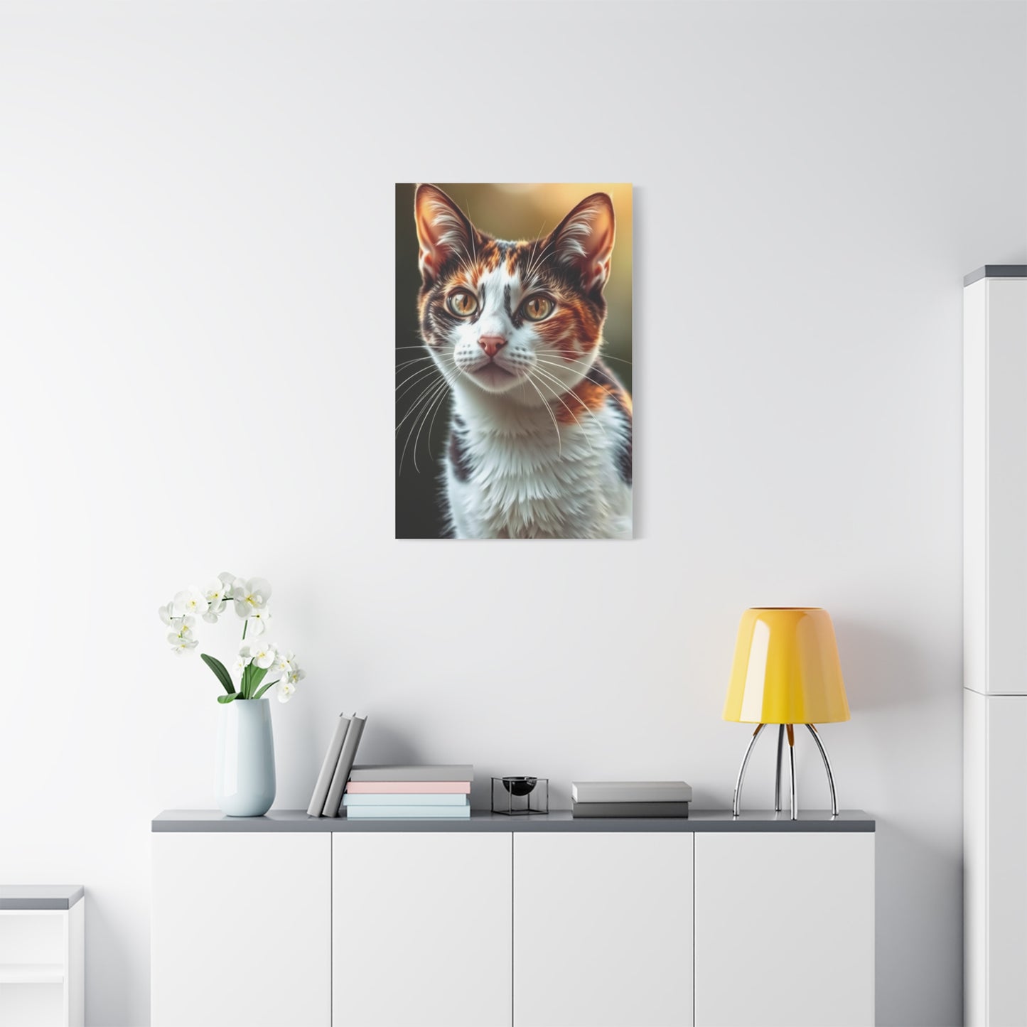 Masterpiece Calico Cat Art Vision Wall Art & Canvas Print