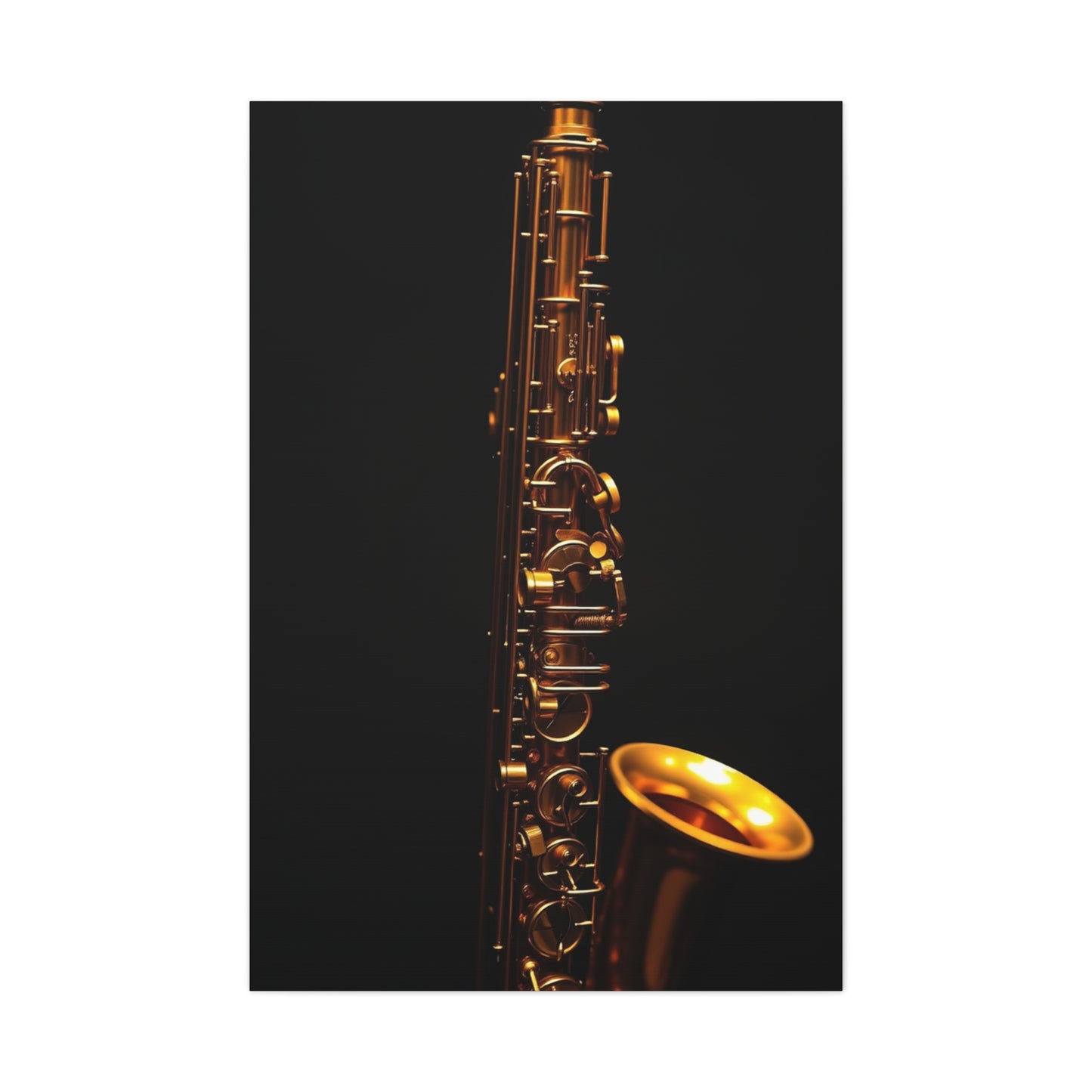 Vision Saxophone Art Art Wall Art & Canvas Print