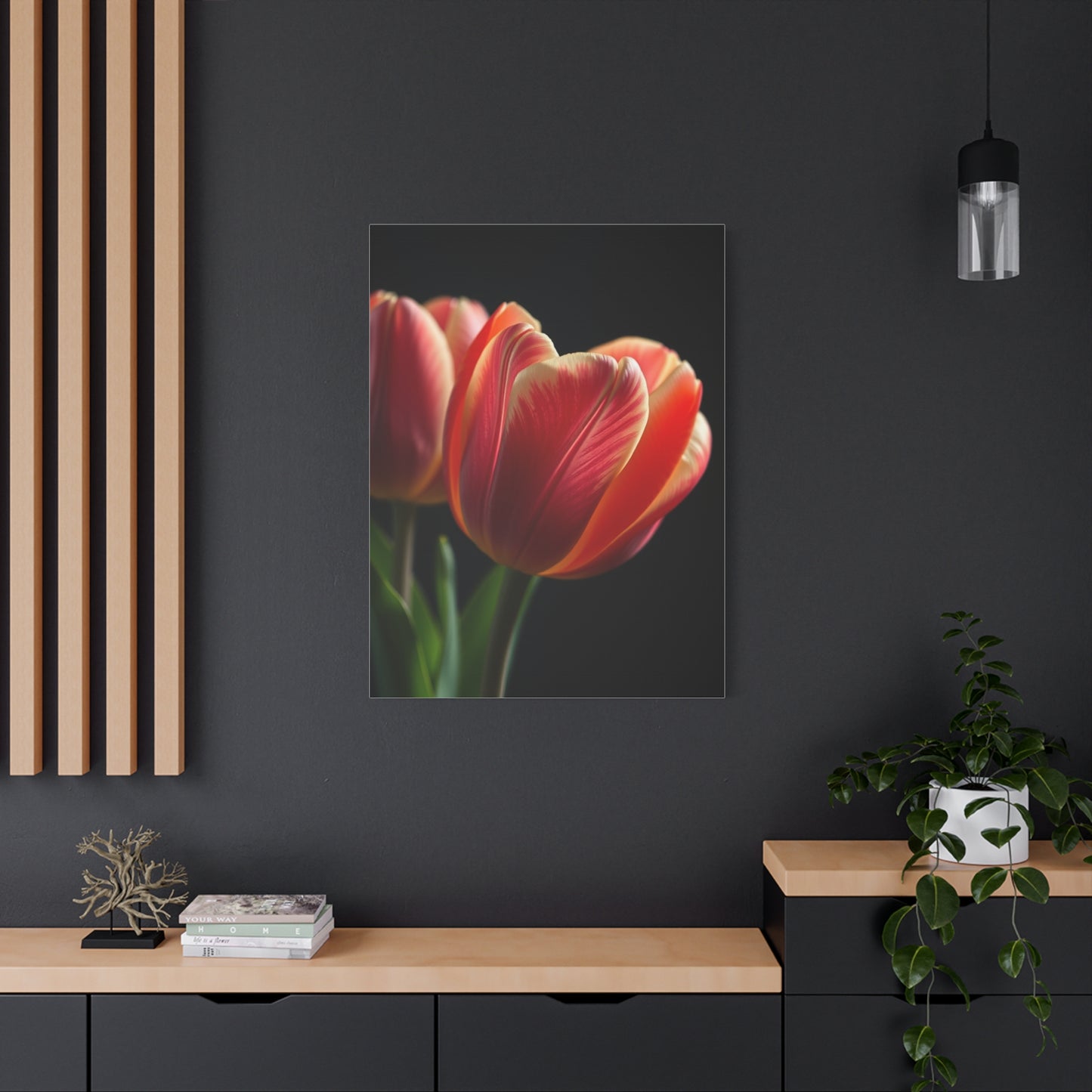 Tulip Flower Art Supreme Gallery Wall Art & Canvas Print