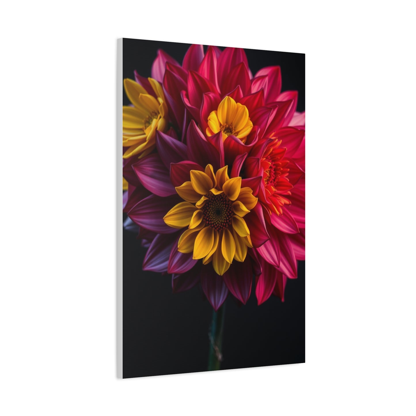 Serene Blossom Countenance Wall Art & Canvas Print