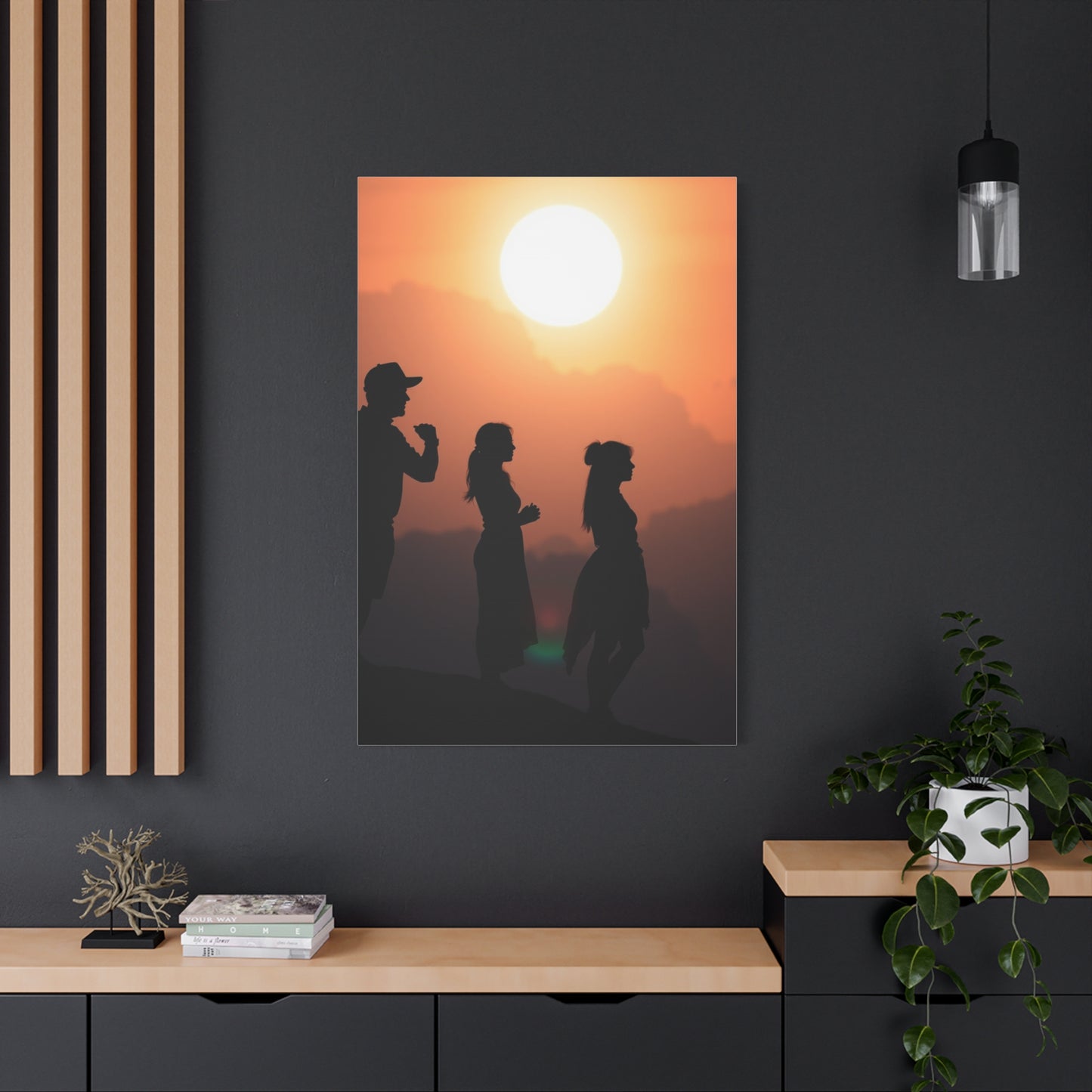 Silhouettes Art Refined Canvas Wall Art & Canvas Print
