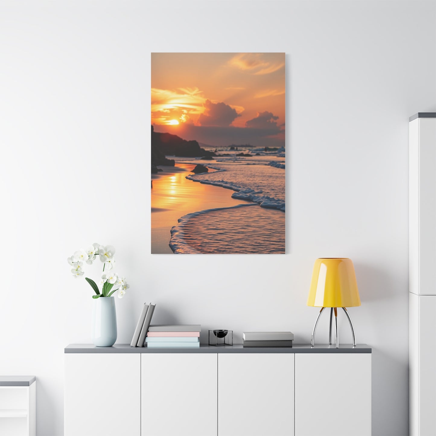 Collection Beach Sunrise and Sunset Art Art Wall Art & Canvas Print