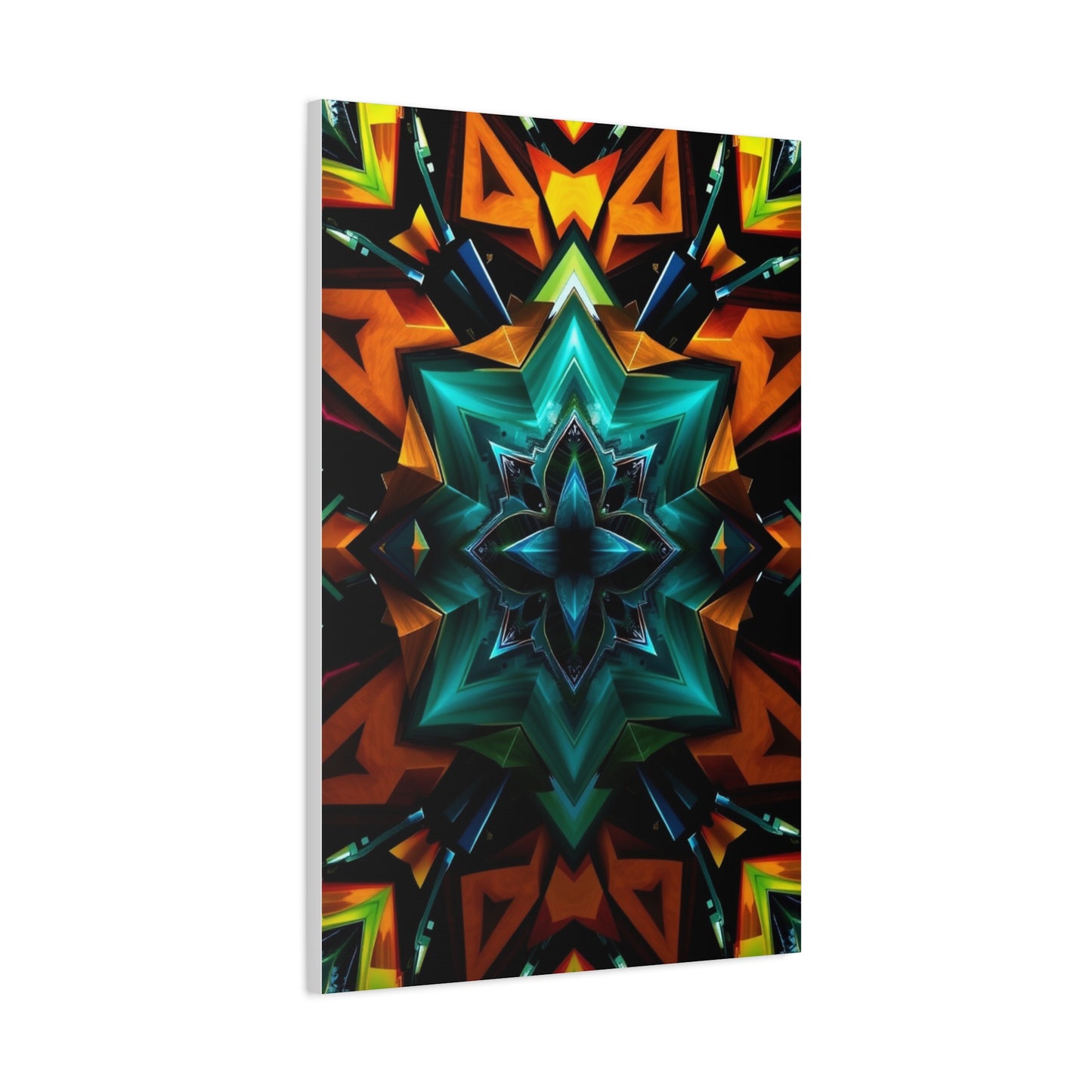 Abstract Geometric Splendor Wall Art & Canvas Print