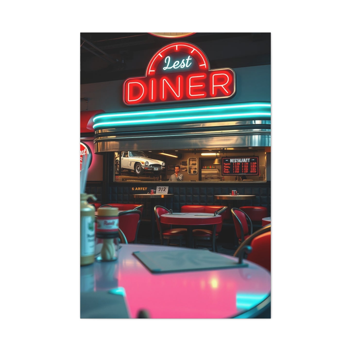 Vision Restaurant & Diner Art Art Wall Art & Canvas Print