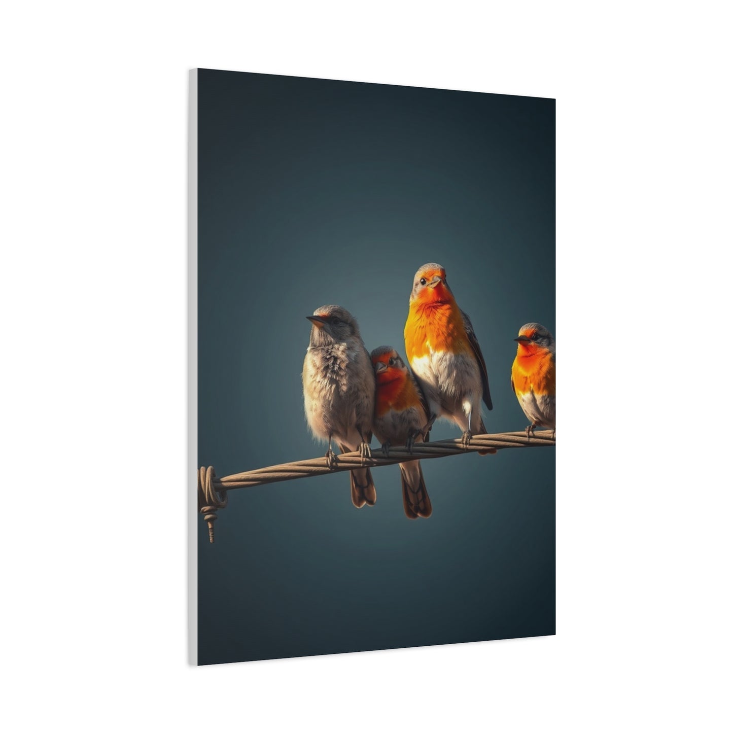 Birds On a Wire Art Refined Canvas Wall Art & Canvas Print