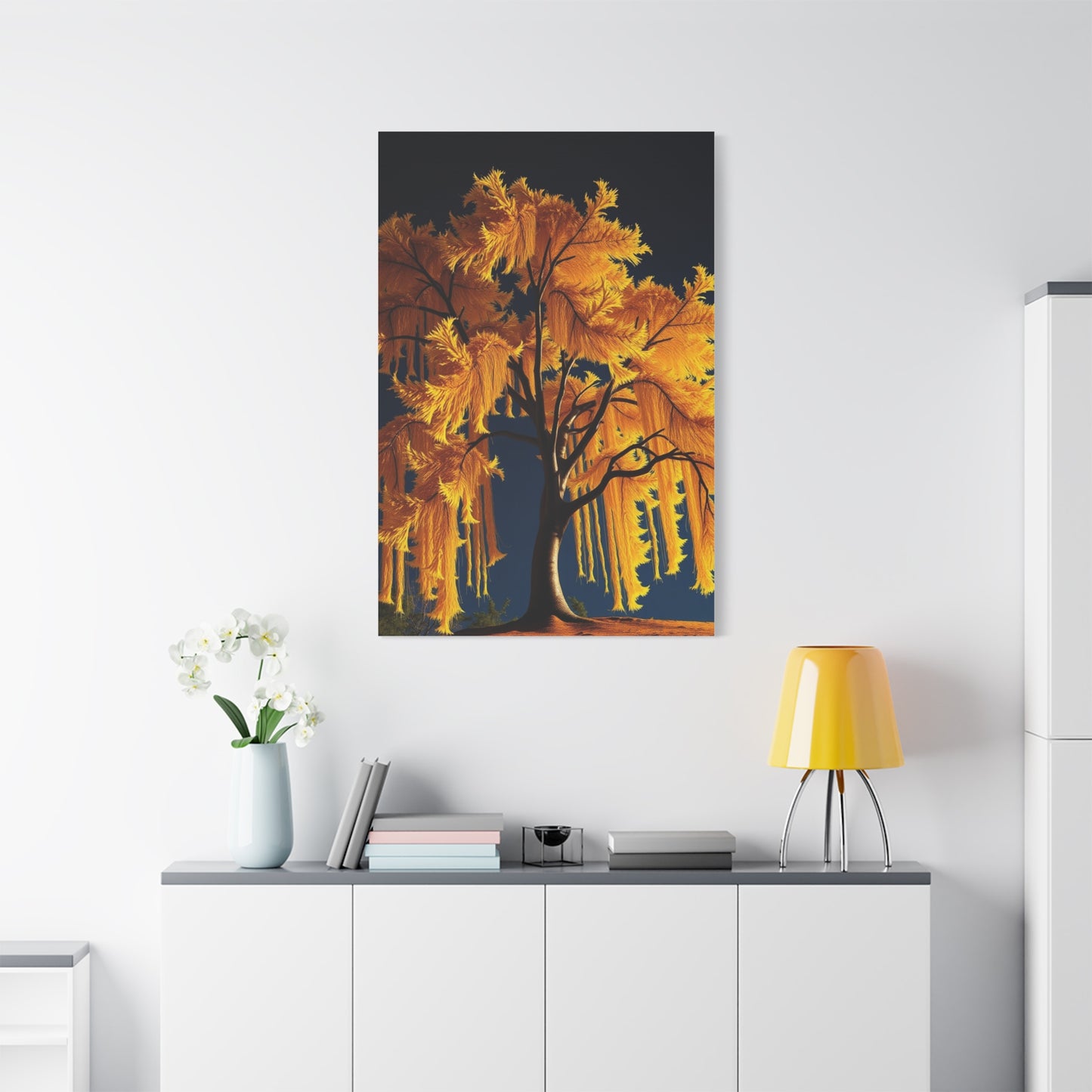 Ginkgo Tree Art Supreme Gallery Wall Art & Canvas Print