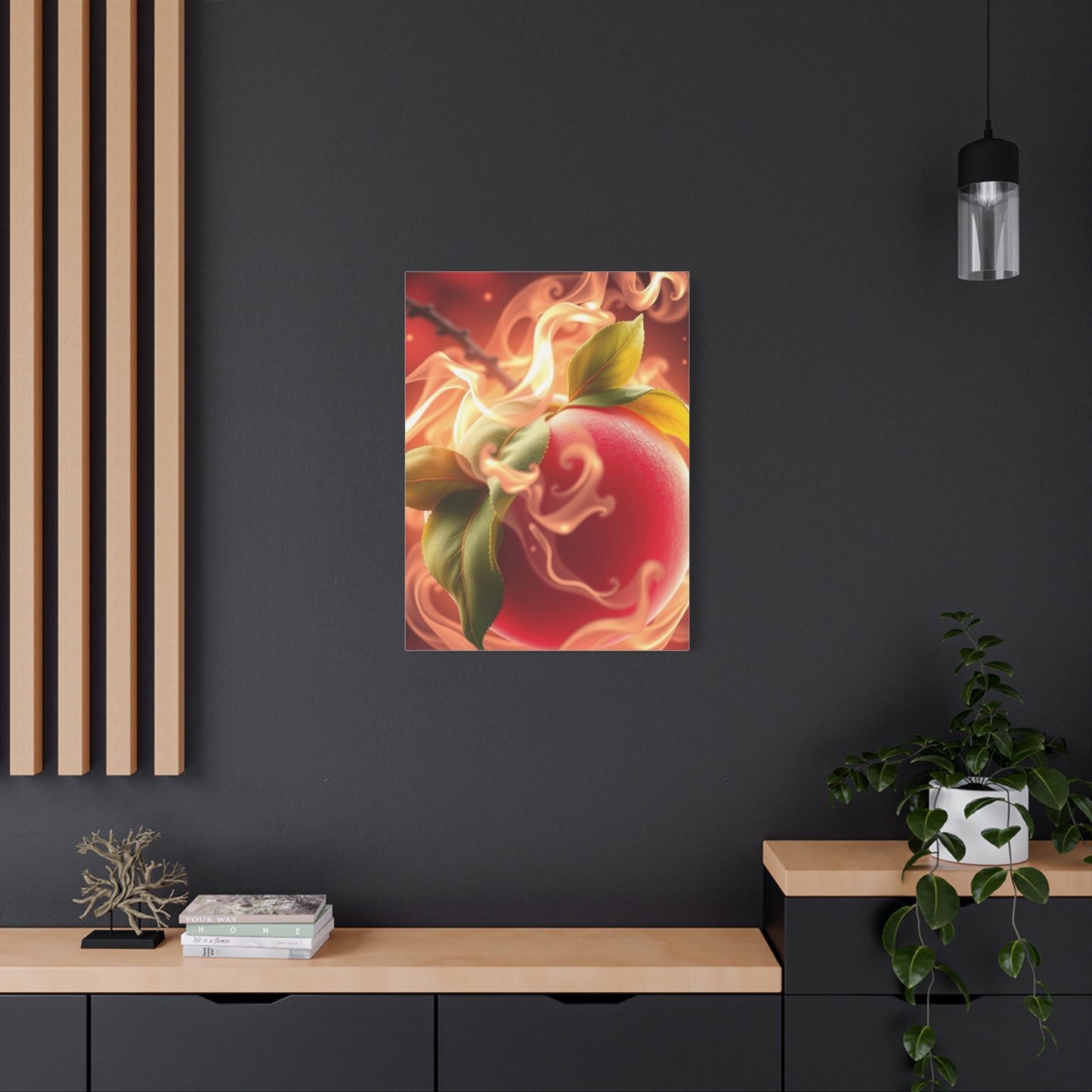 Masterpiece Peach Art Vision Wall Art & Canvas Print