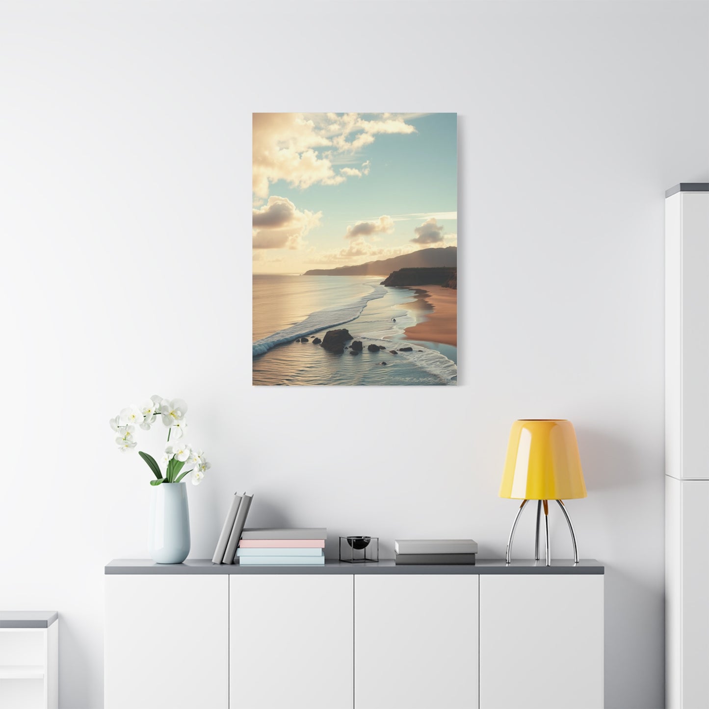 Azure Tranquility Art Series Wall Art & Canvas Print