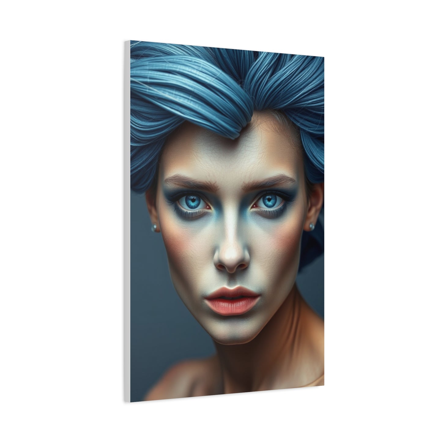 Blue & Gray Art Refined Canvas Wall Art & Canvas Print