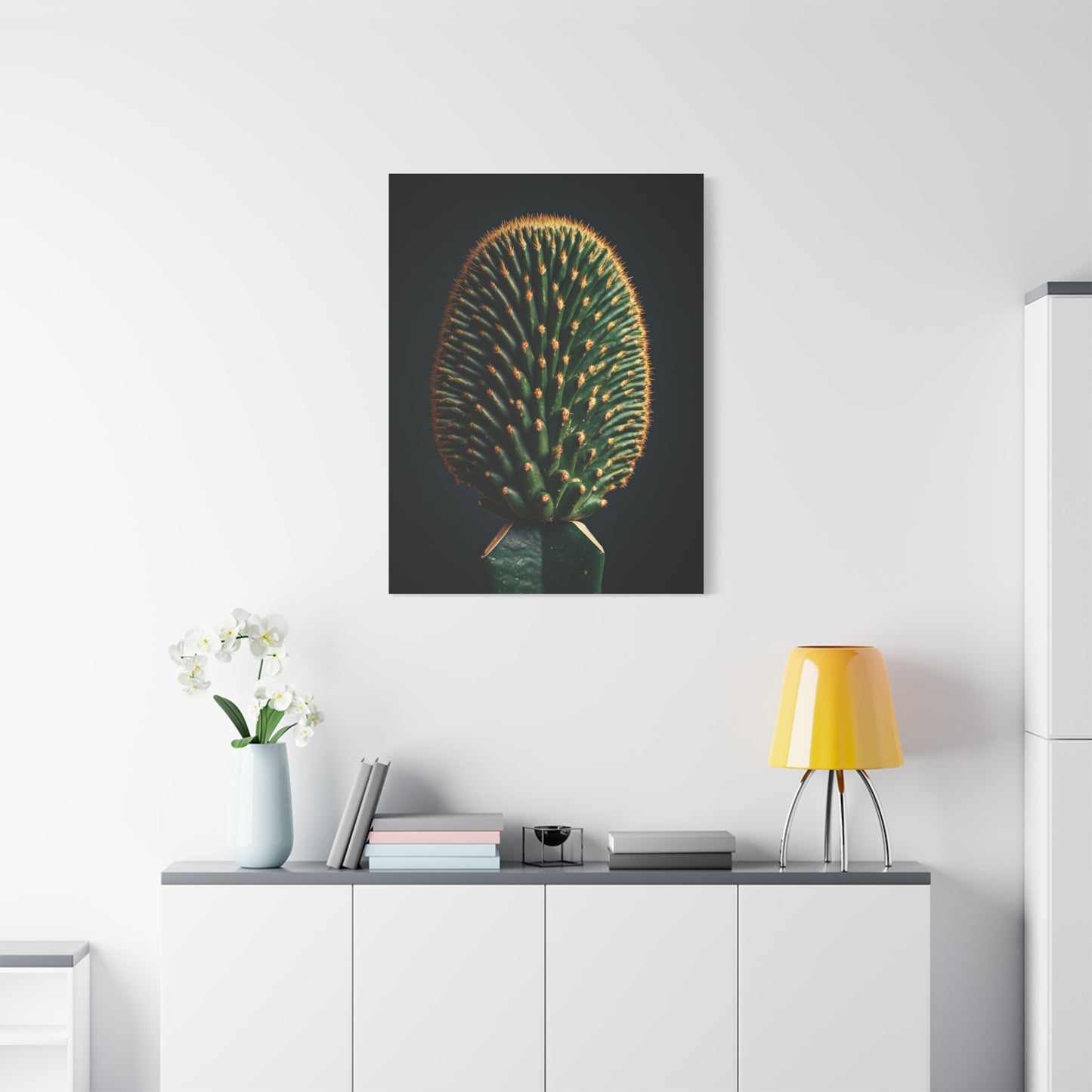 Emerald Crown Column Cactus Wall Art & Canvas Prints