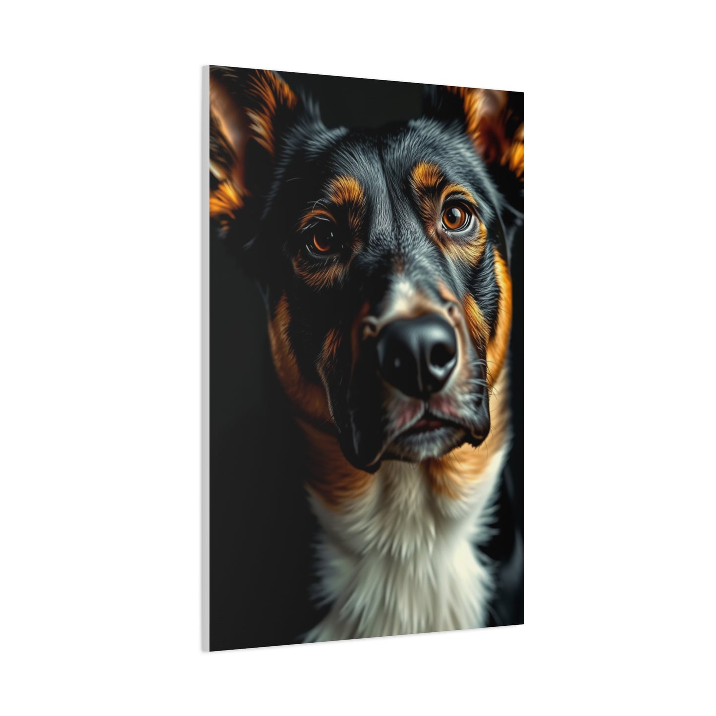 Supreme Black and Tan Art Collection Wall Art & Canvas Print
