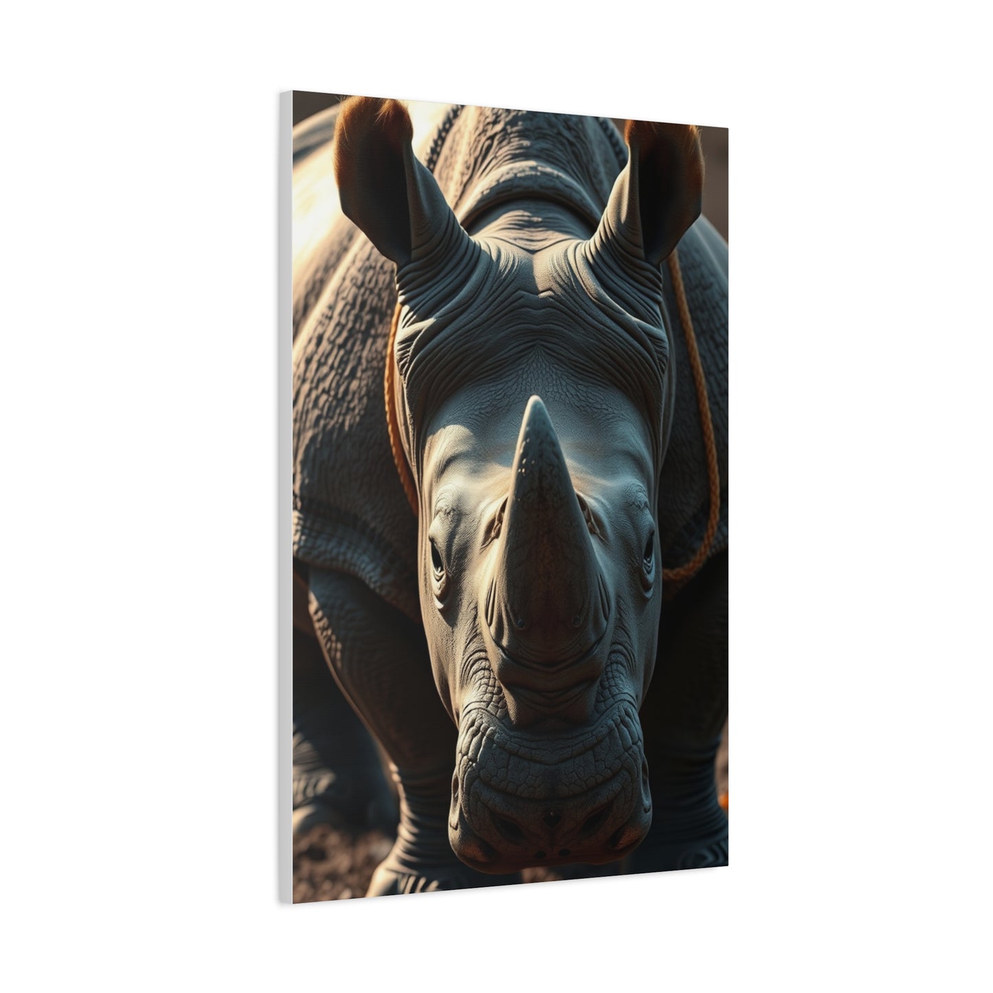 Vision Rhinoceros Art Art Wall Art & Canvas Print