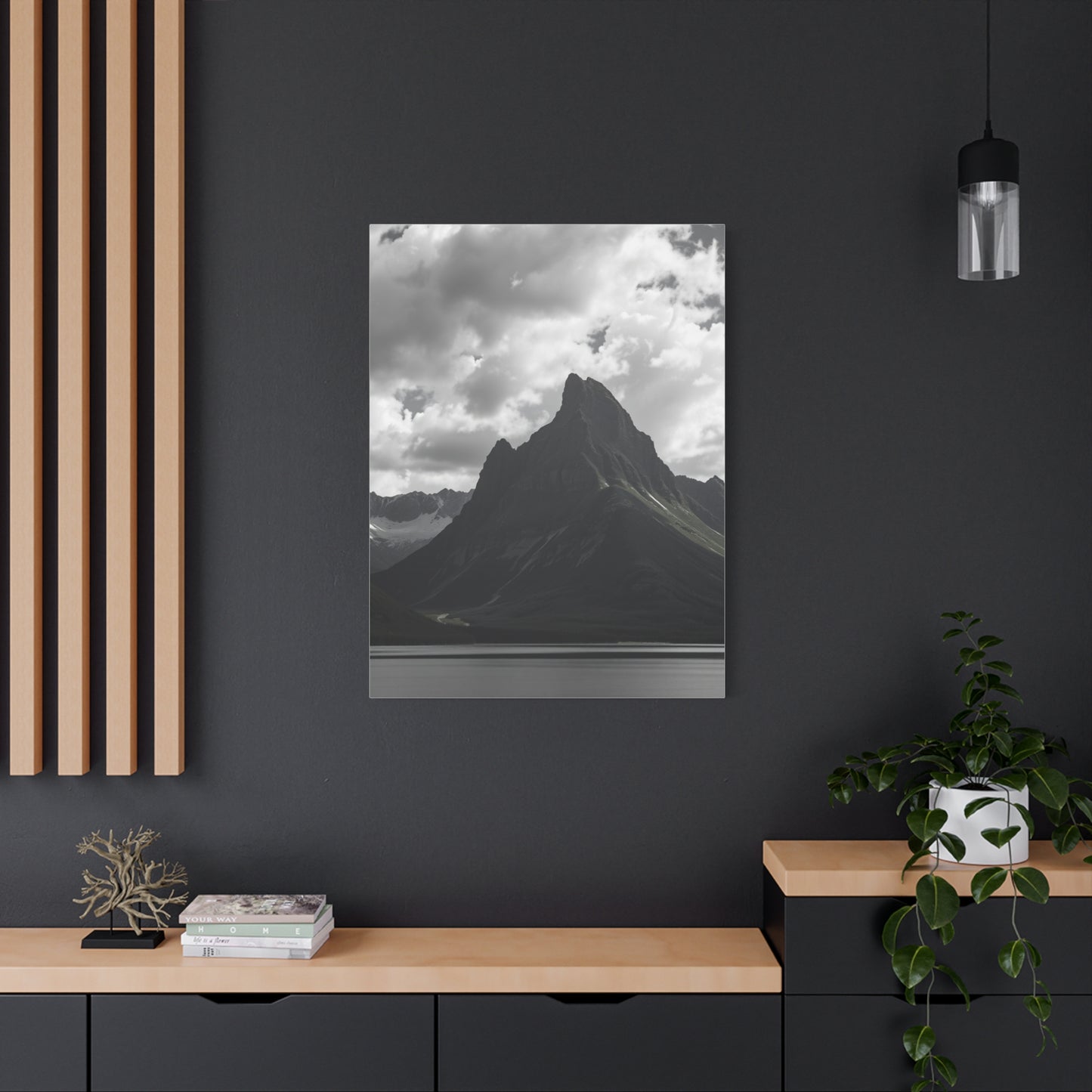 Vision Black & White Scenic Landscapes Art Art Wall Art & Canvas Print