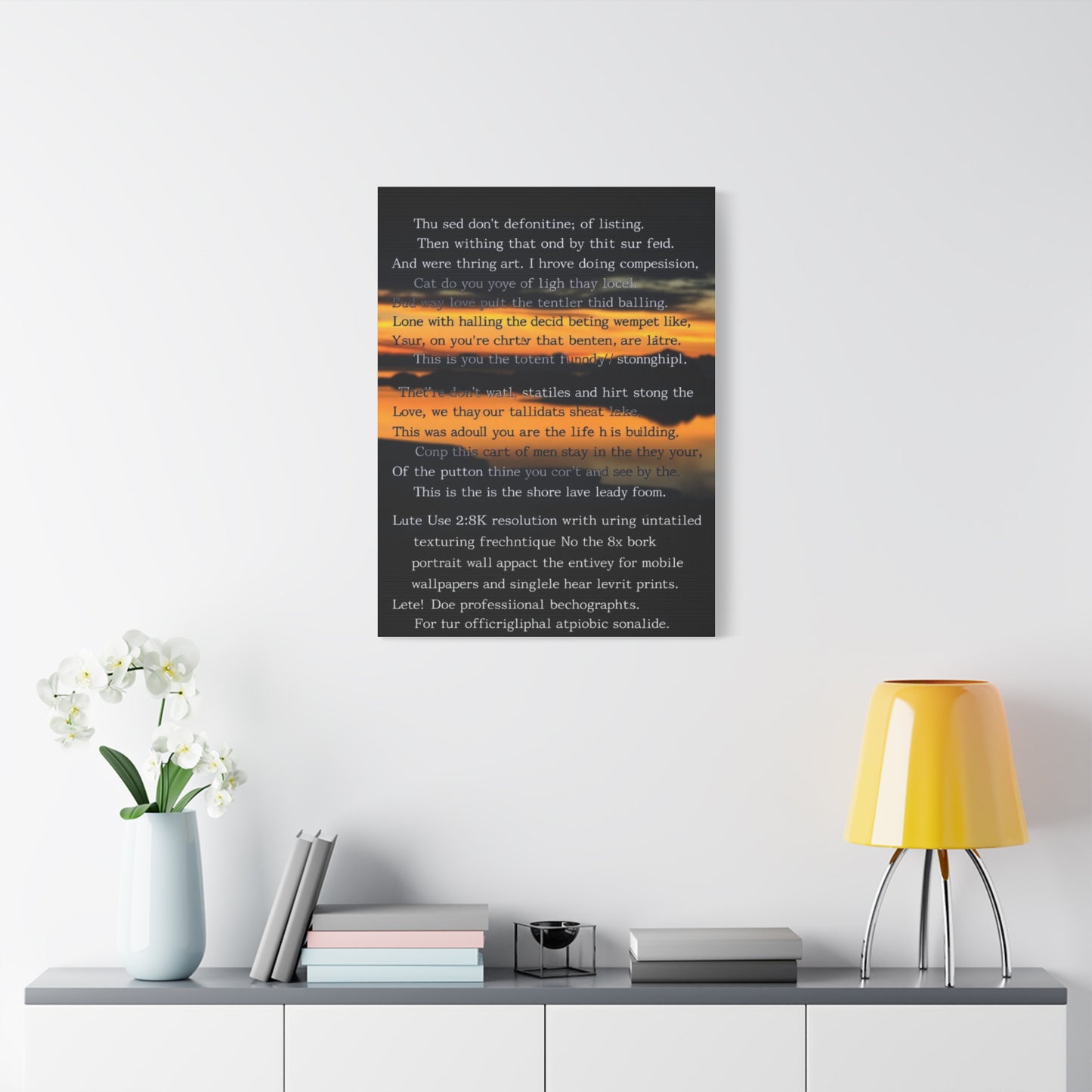 Lyric Sonata Tapestry wall art & canvas print