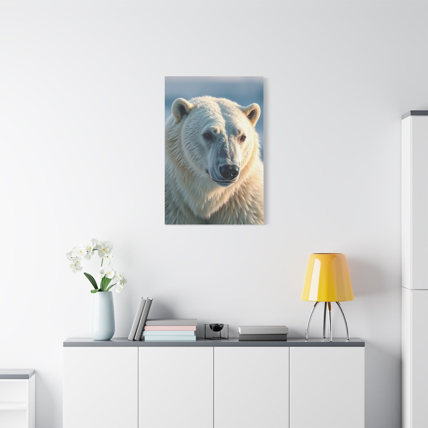 Polar Bear Art Luxury Canvas Wall Art & Canvas Print