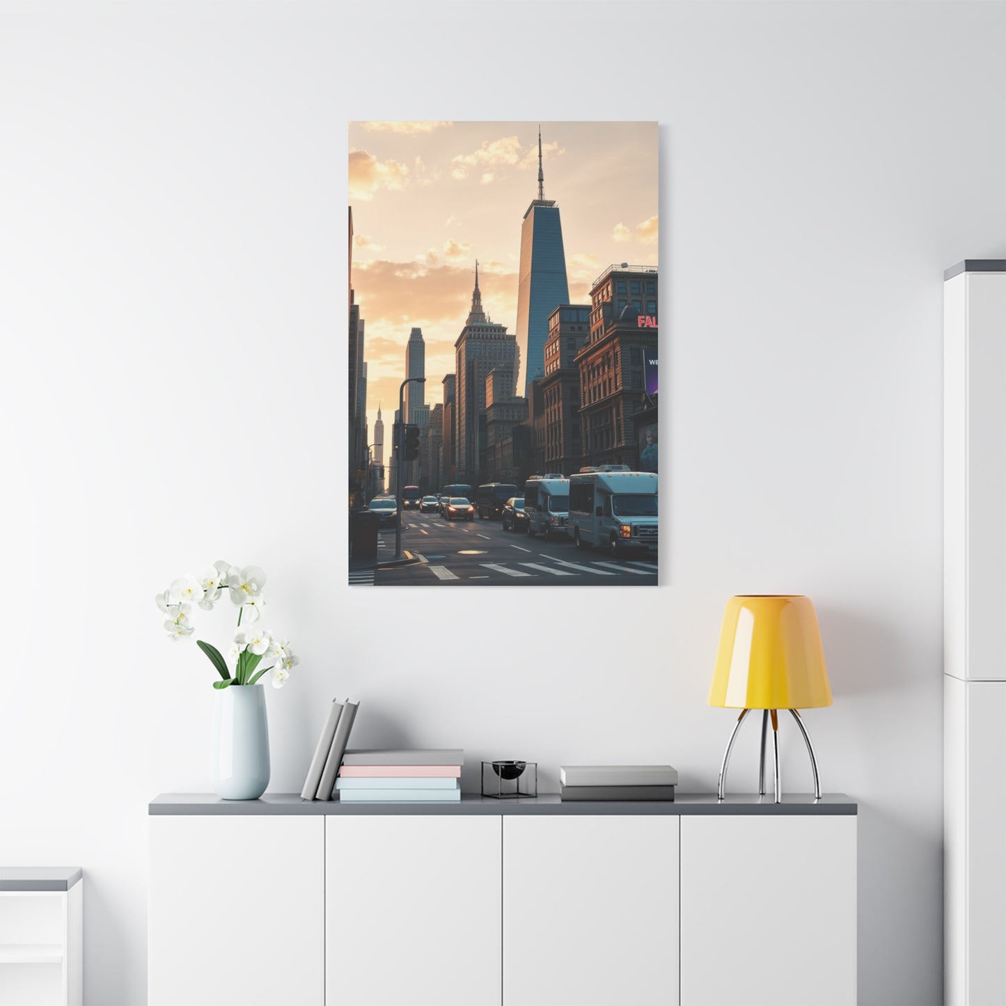 Empire Skyline Elegance Wall Art & Canvas Print
