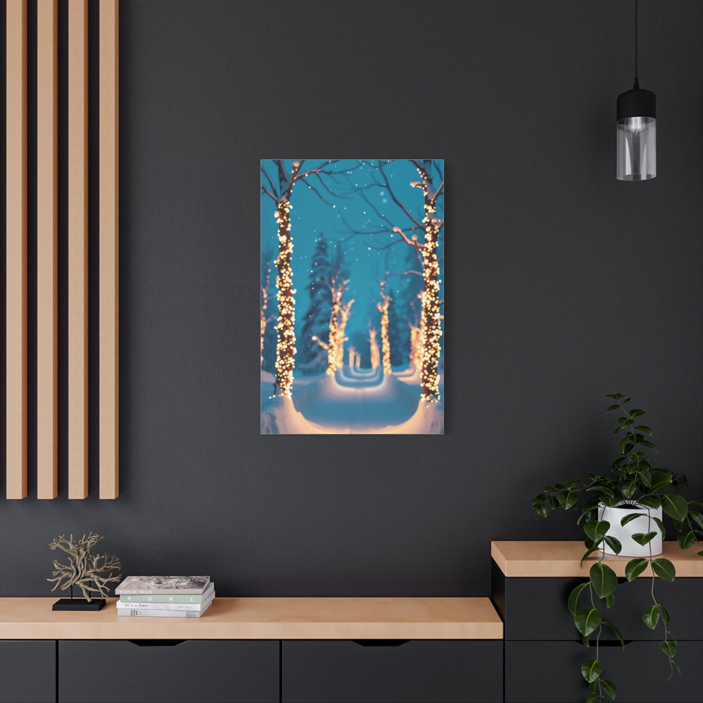 Snowbound Reverie Canvas Wall Art & Canvas Print