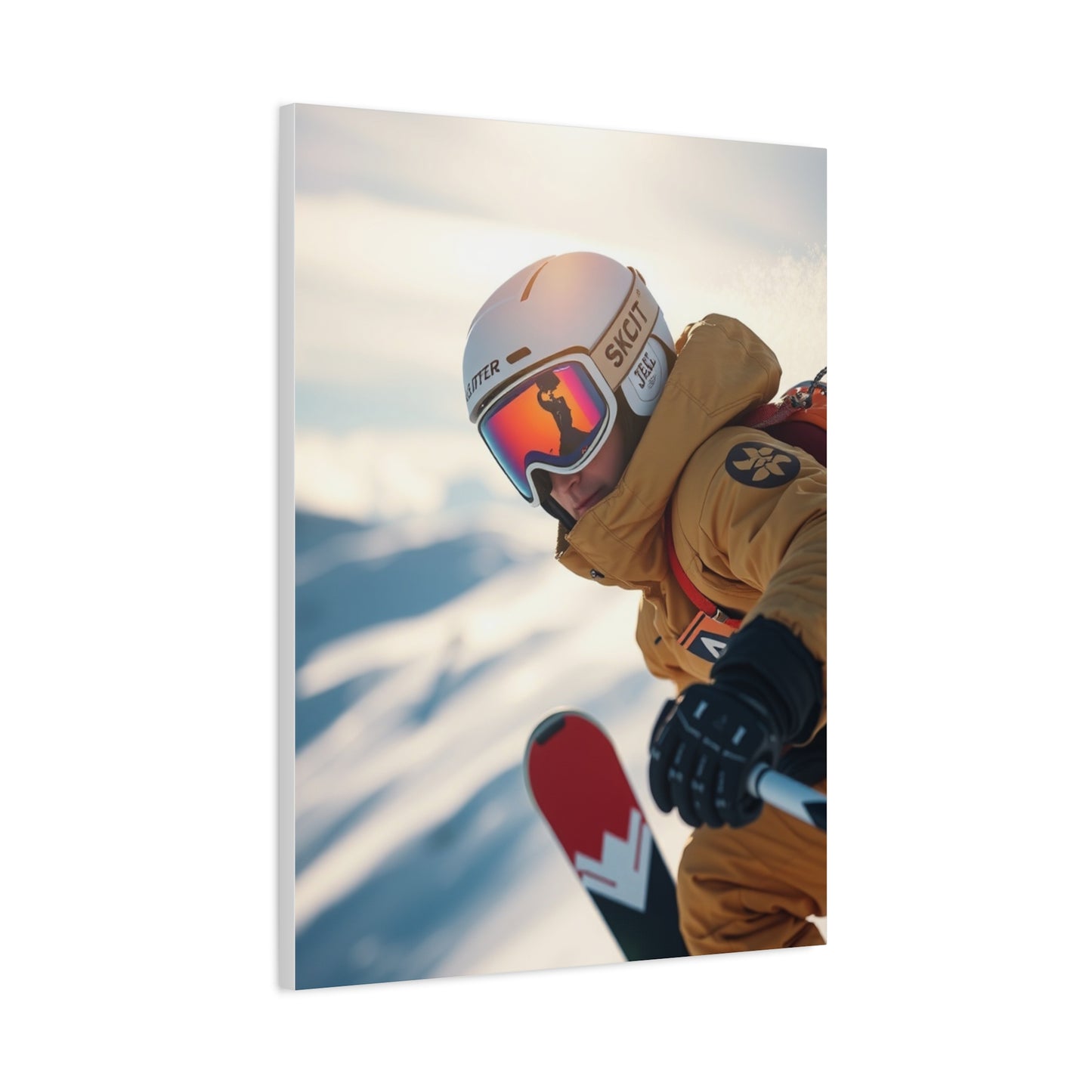 Elite Skiing Art Vision Wall Art & Canvas Print