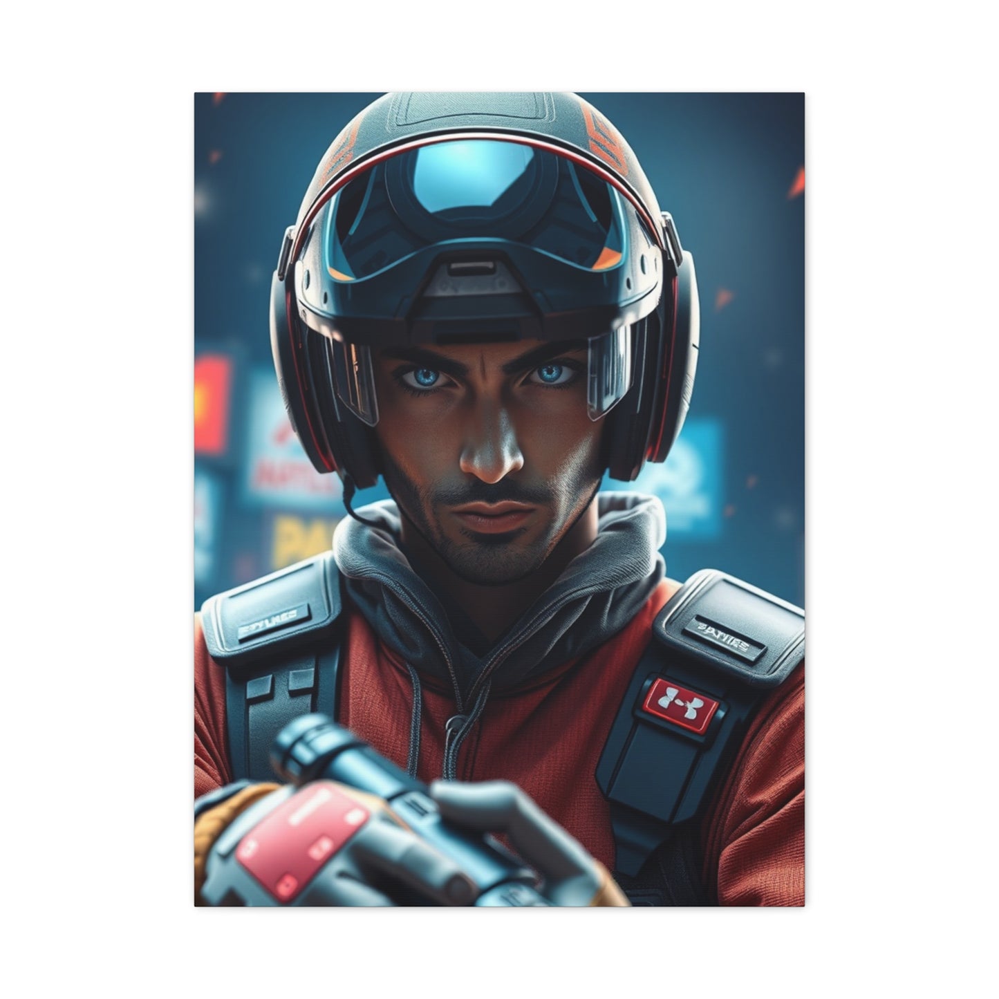 Luminous Pixel Masterpiece