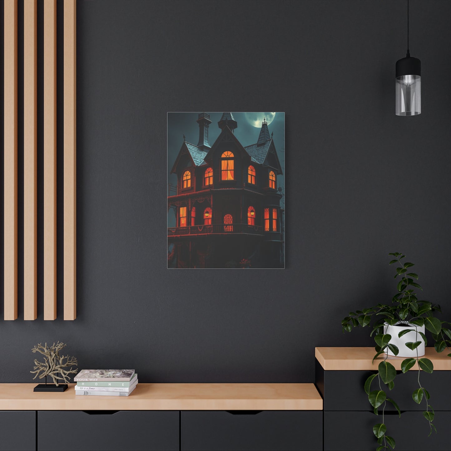 Haunted House Art Supreme Gallery Wall Art & Canvas Print