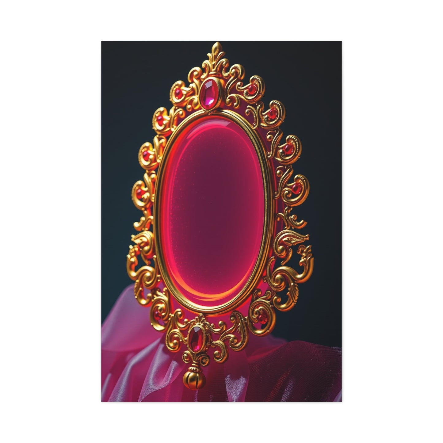 Gold & Pink Art Supreme Gallery Wall Art & Canvas Print