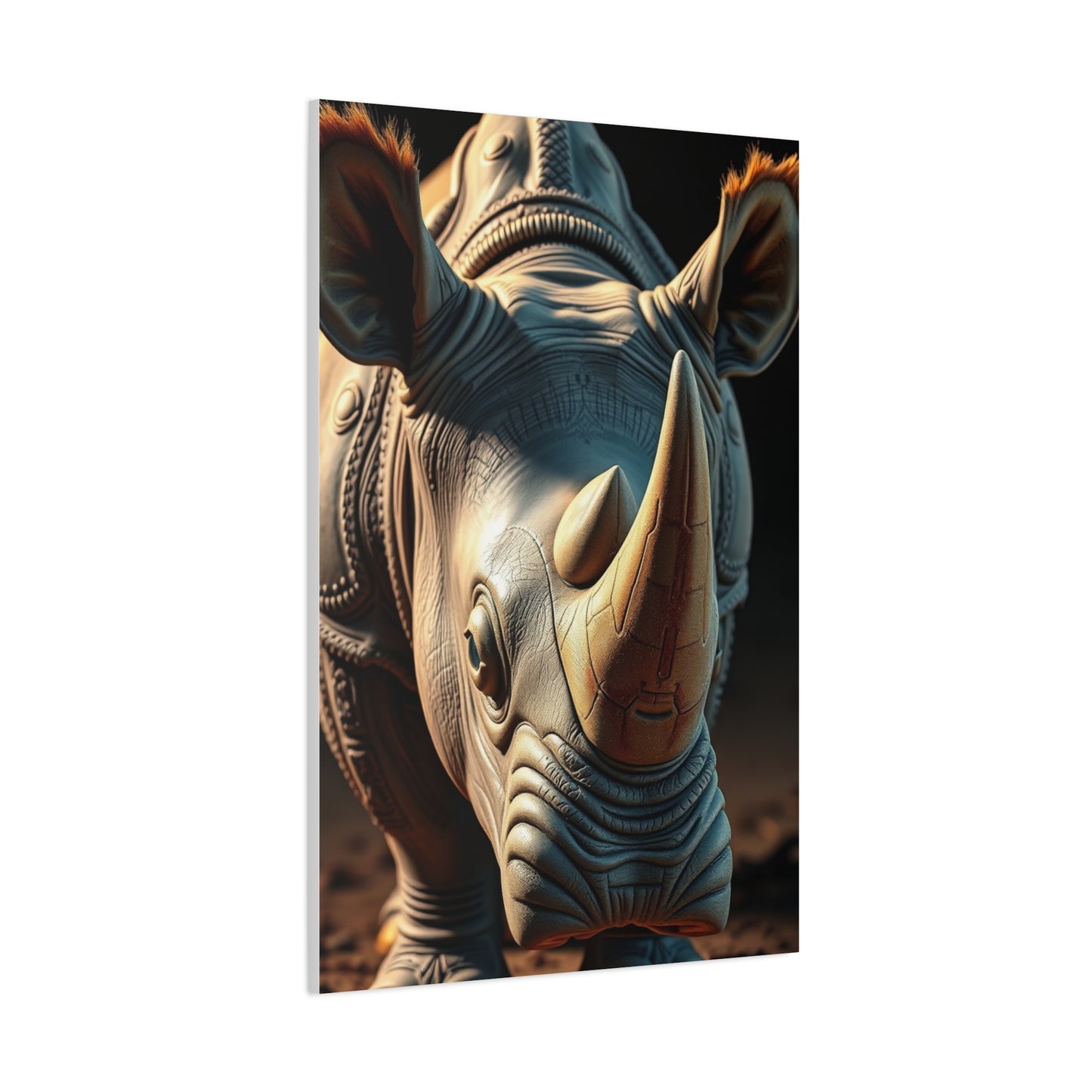 Rhinoceros Art Refined Canvas Wall Art & Canvas Print
