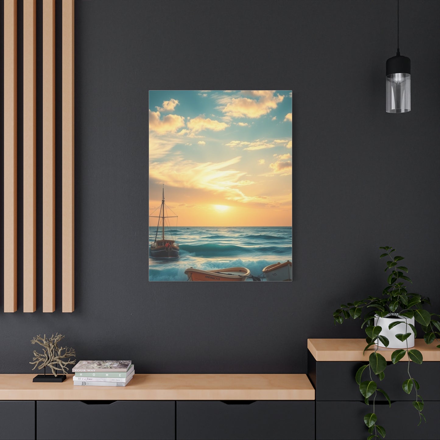 Modern Shores Opulence Wall Art & Canvas Print