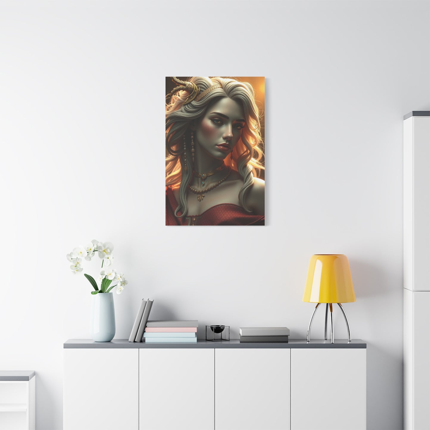 Refined Zodiac Serenity Canvas