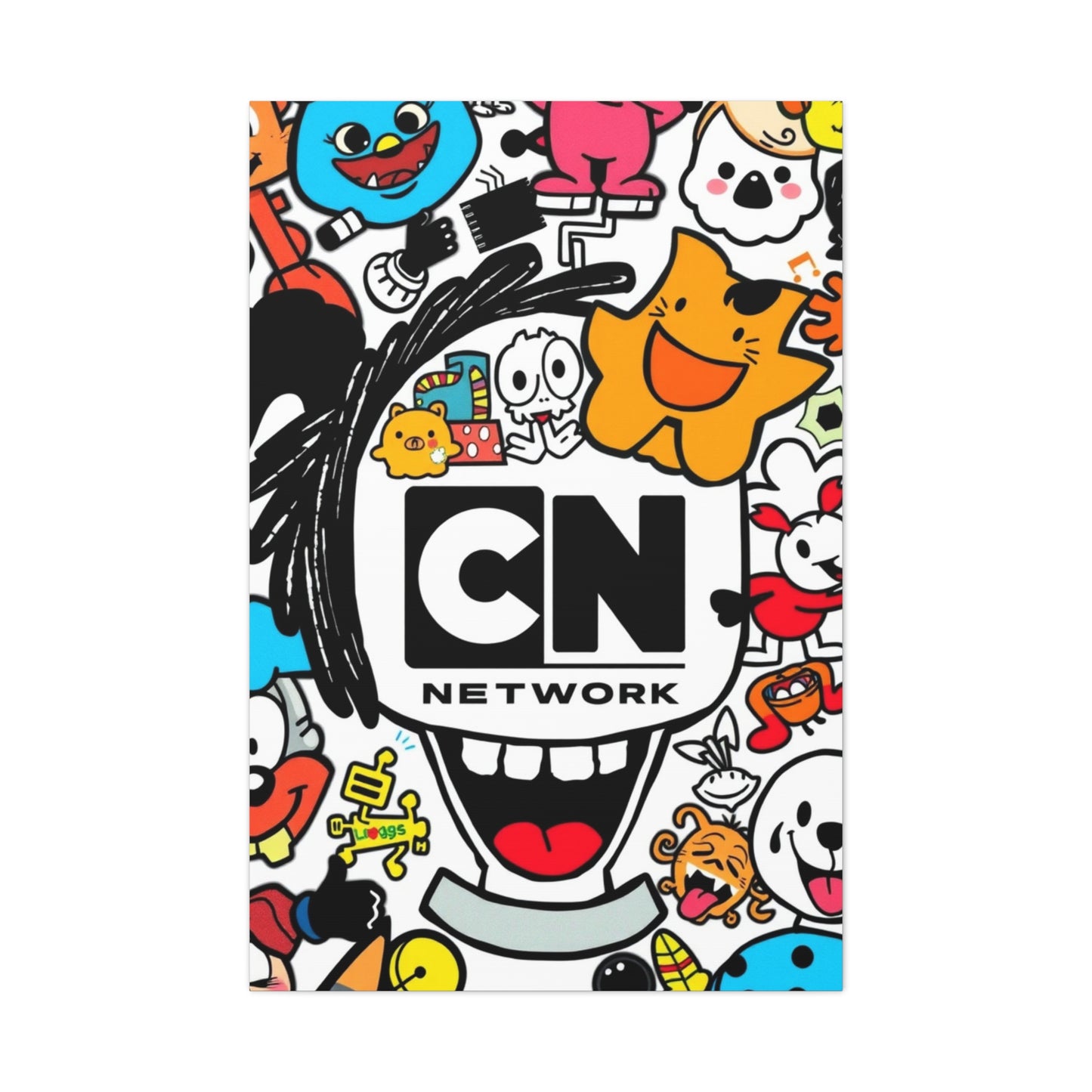 Lavish Cartoon Fusion Art Wall Art & Canvas Print