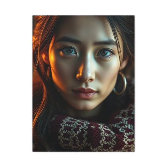 Saffron Brilliance Panel Wall Art & Canvas Print