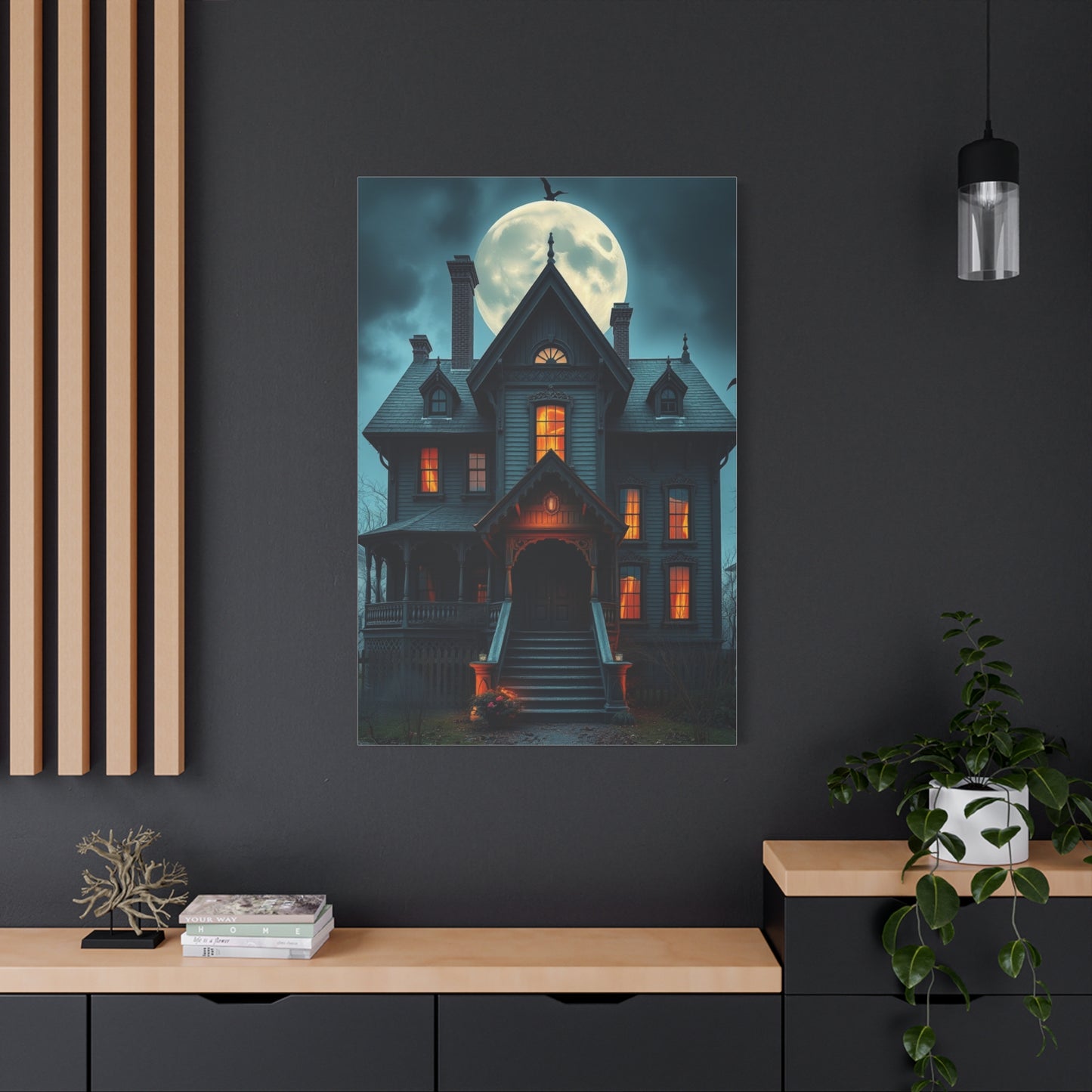 Supreme Haunted House Art Collection Wall Art & Canvas Print