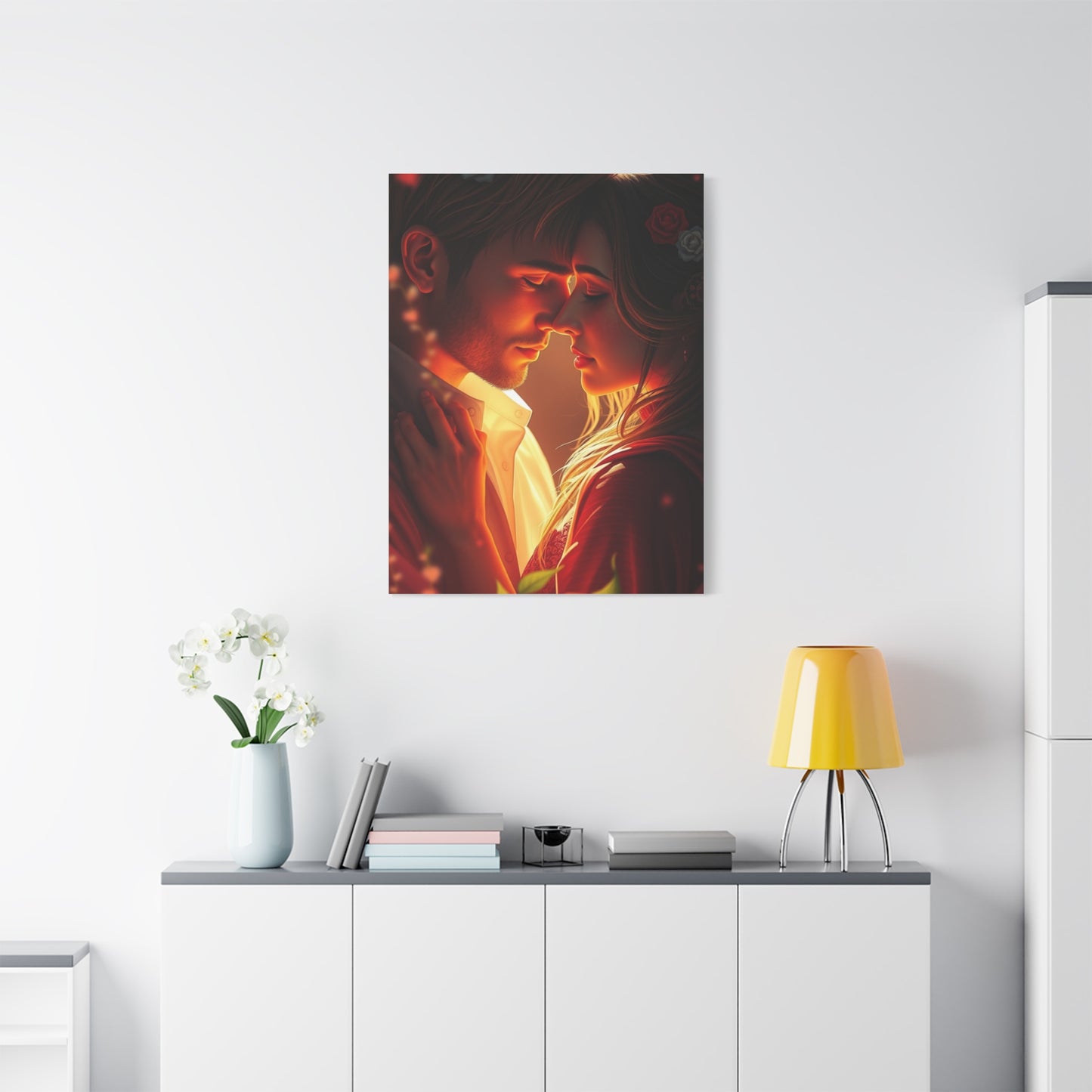 Radiant Love Art Wall Art & Canvas Print