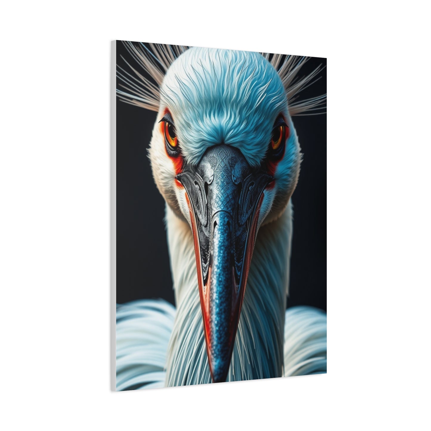 Vision Crane Bird Art Art Wall Art & Canvas Print