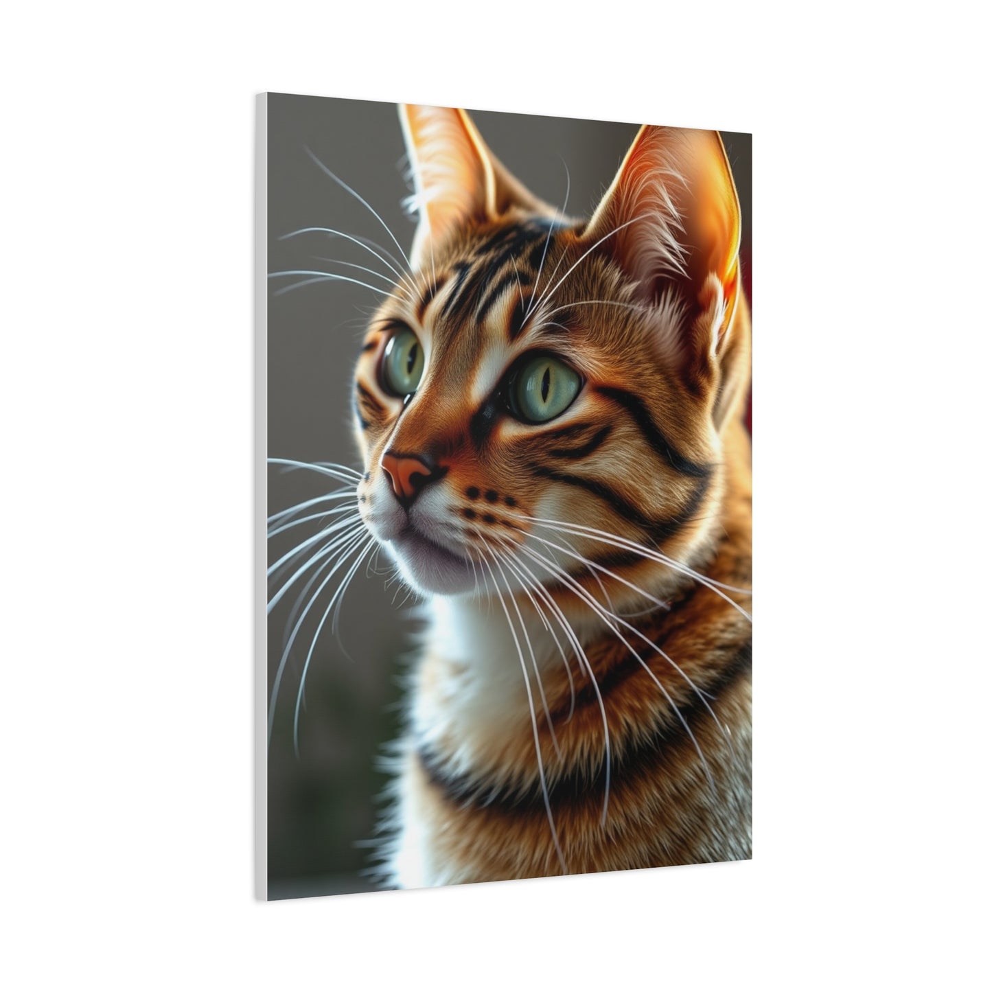 Supreme Tabby Cat Art Collection Wall Art & Canvas Print