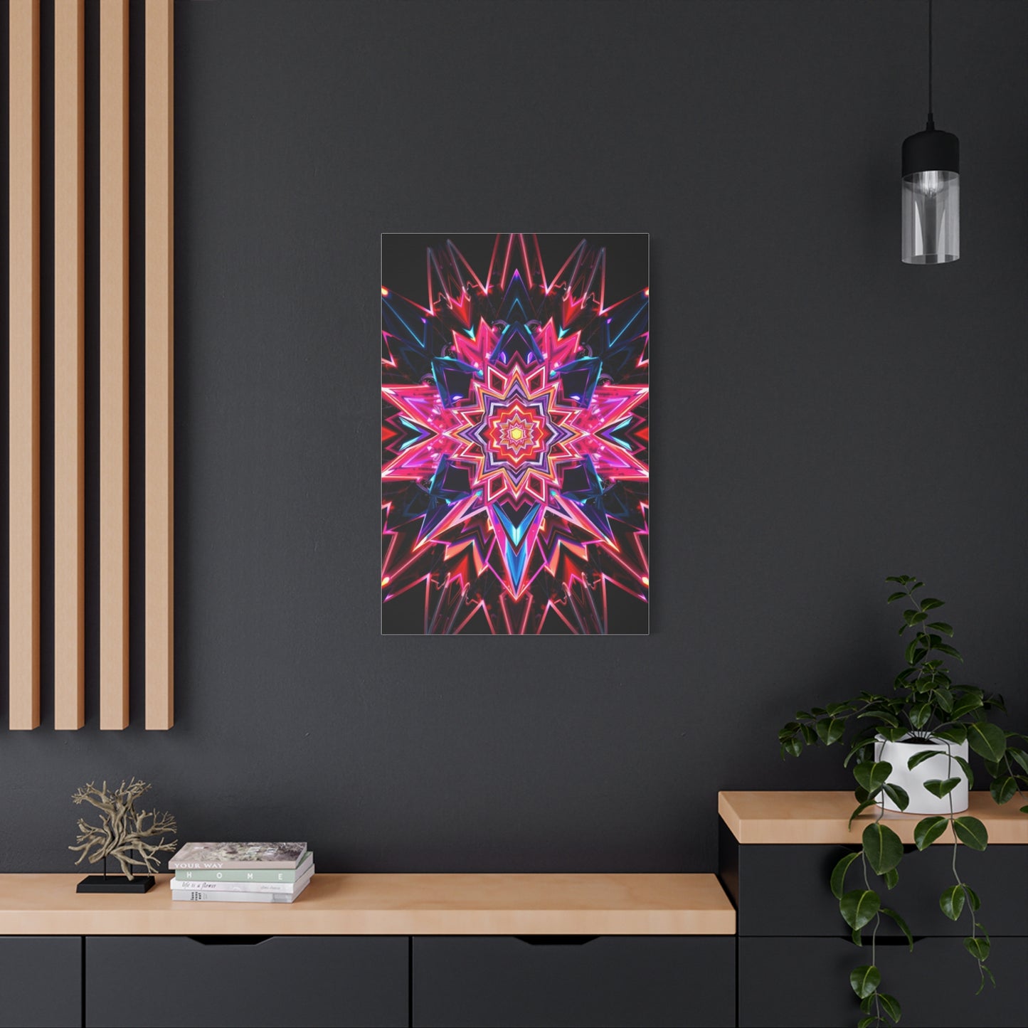 Ethereal Geometric Harmony Wall Art & Canvas Print