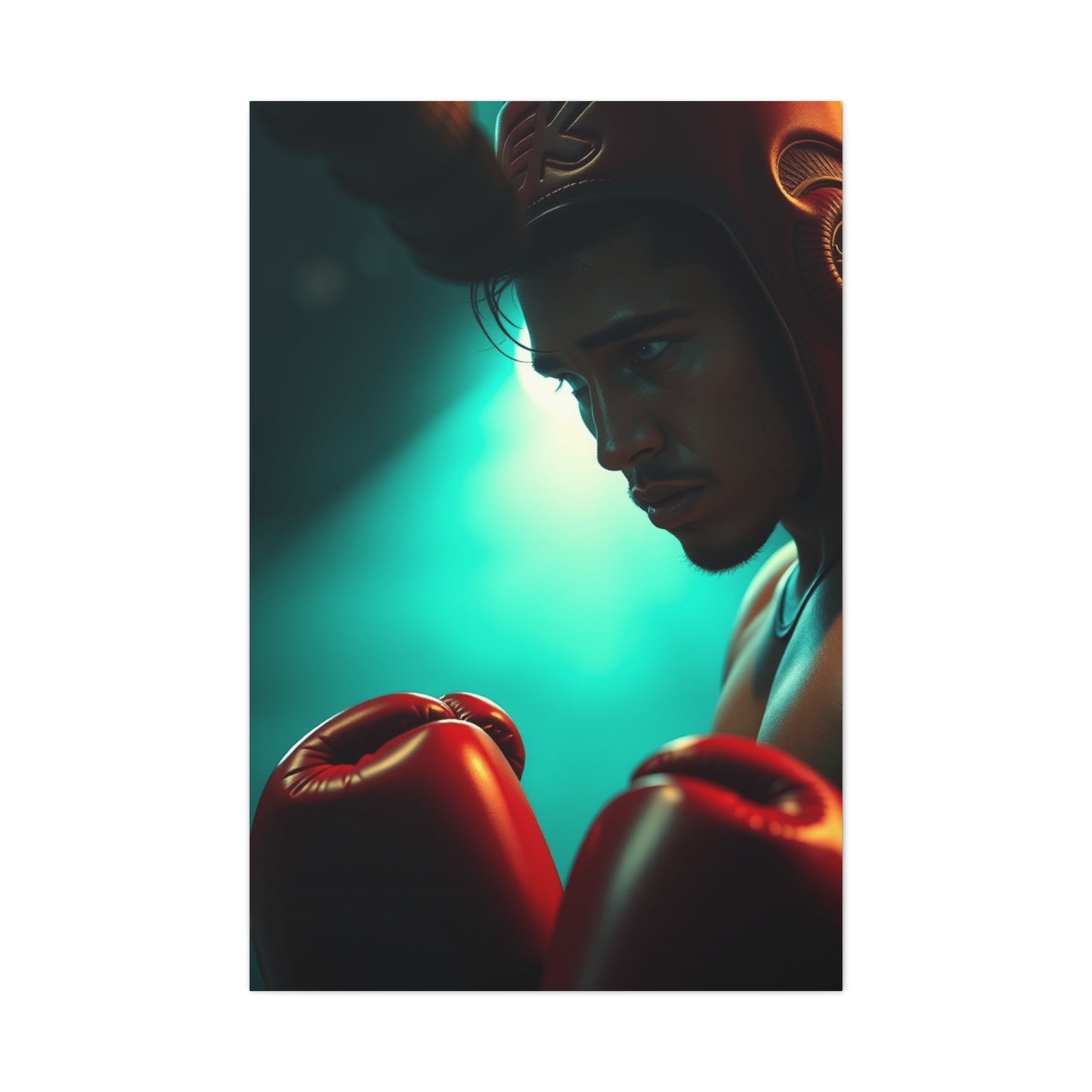 Boxing Art Supreme Gallery Wall Art & Canvas Print