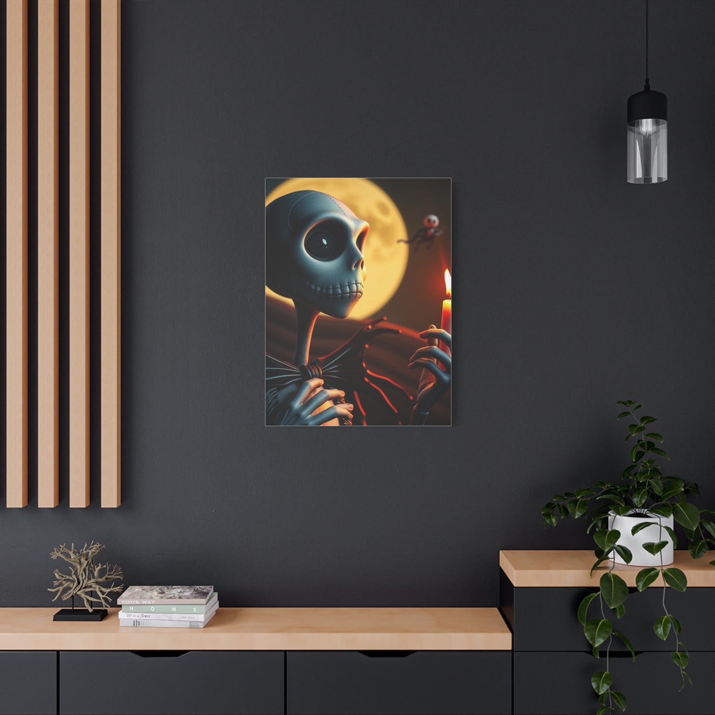 Ethereal Yule Phantasm Art wall art & canvas print