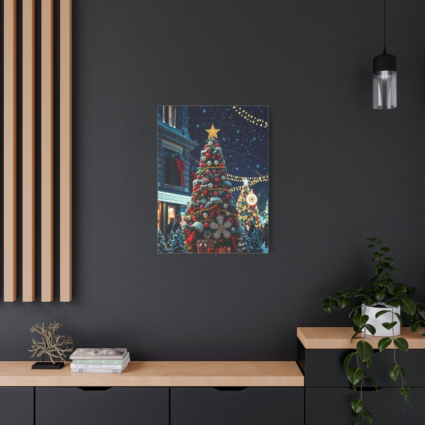 Majestic Holiday Portrait Wall Art & Canvas Print