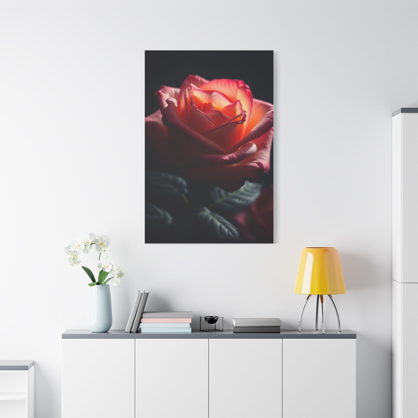 Vision Rose Flower Art Art Wall Art & Canvas Print