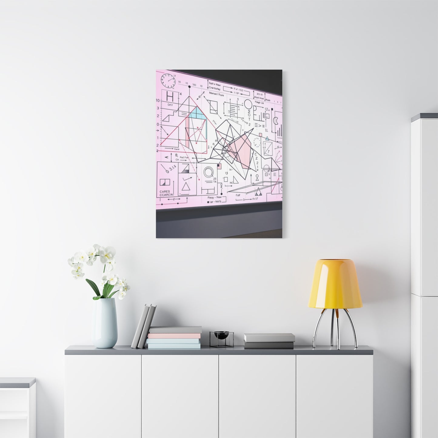 Modern Math Art for Creative Spaces Supreme Gallery Wall Art & Canvas Print