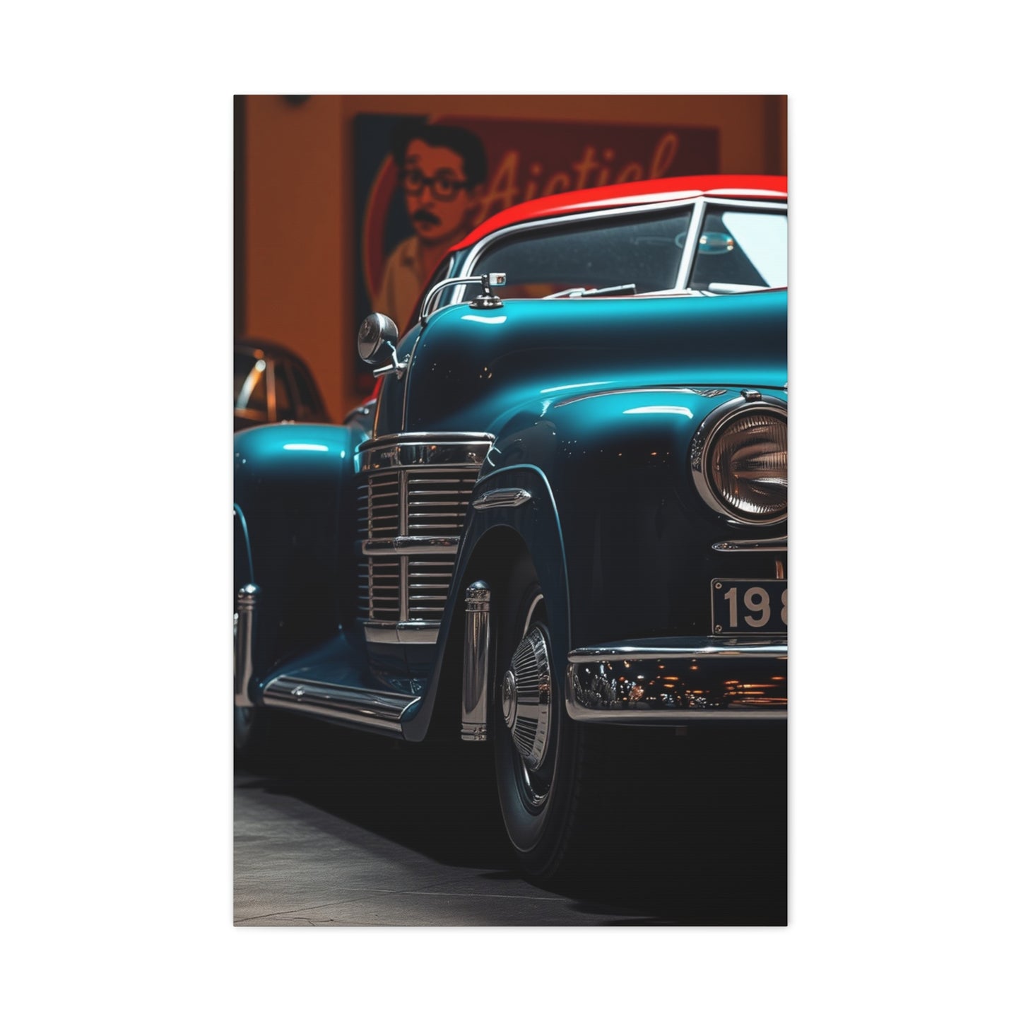 Classic Car Reverie Canvas Wall Art & Canvas Print