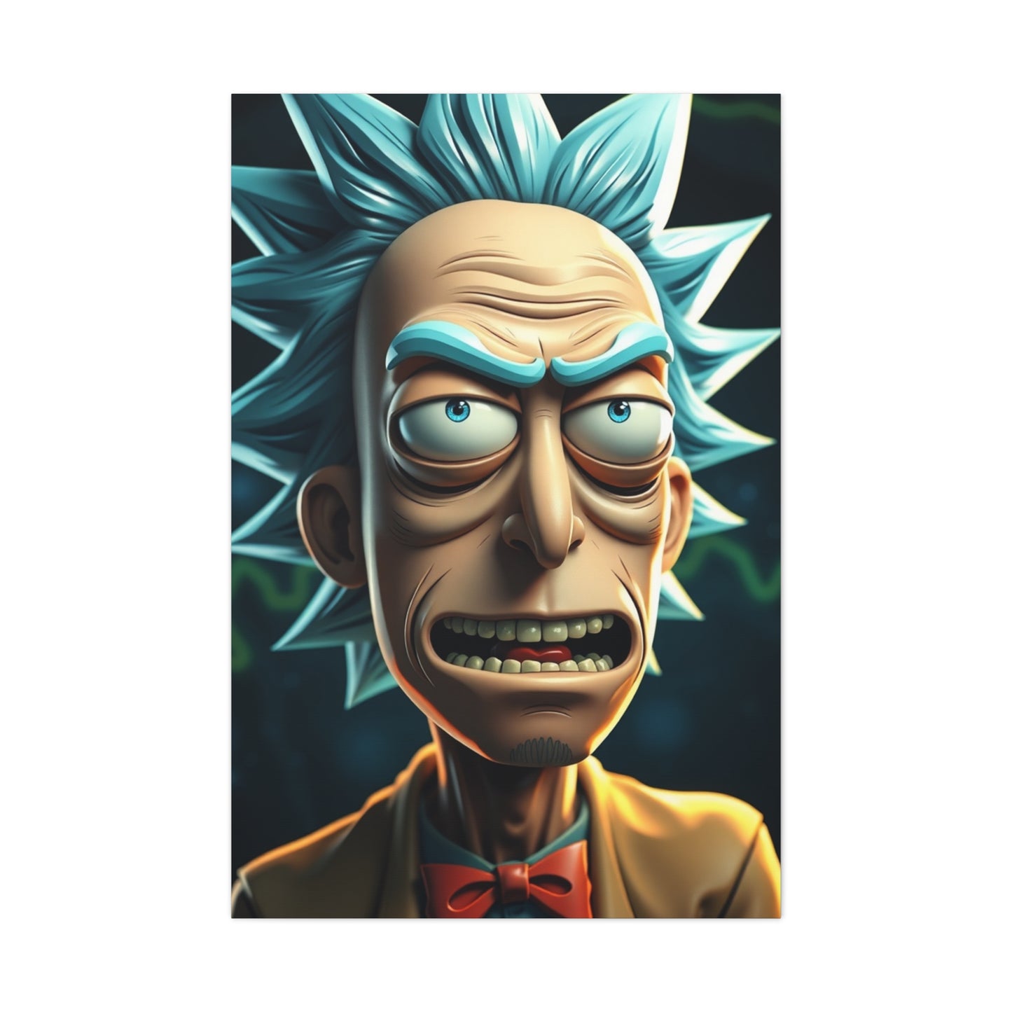 Interdimensional Elegance Panel wall art & canvas print