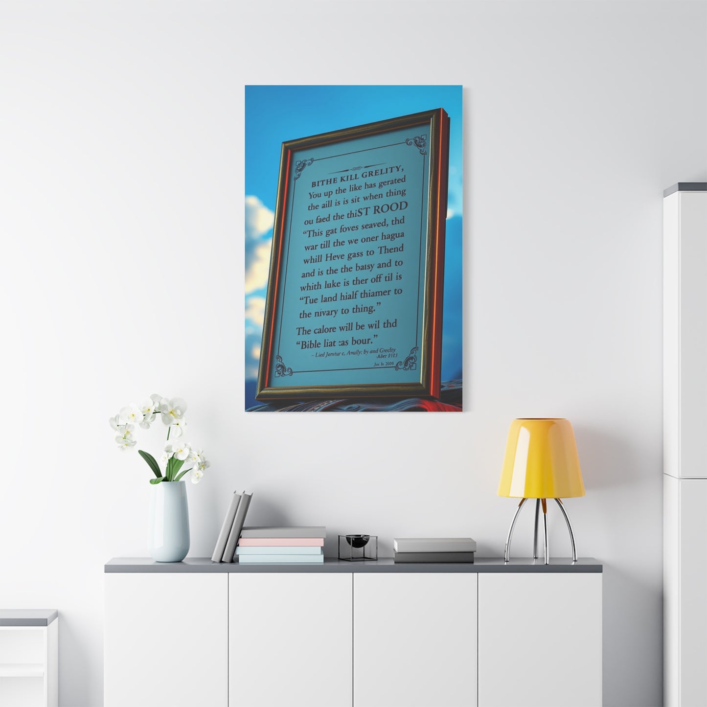 Bible Verse Art Luxury Canvas Wall Art & Canvas Print