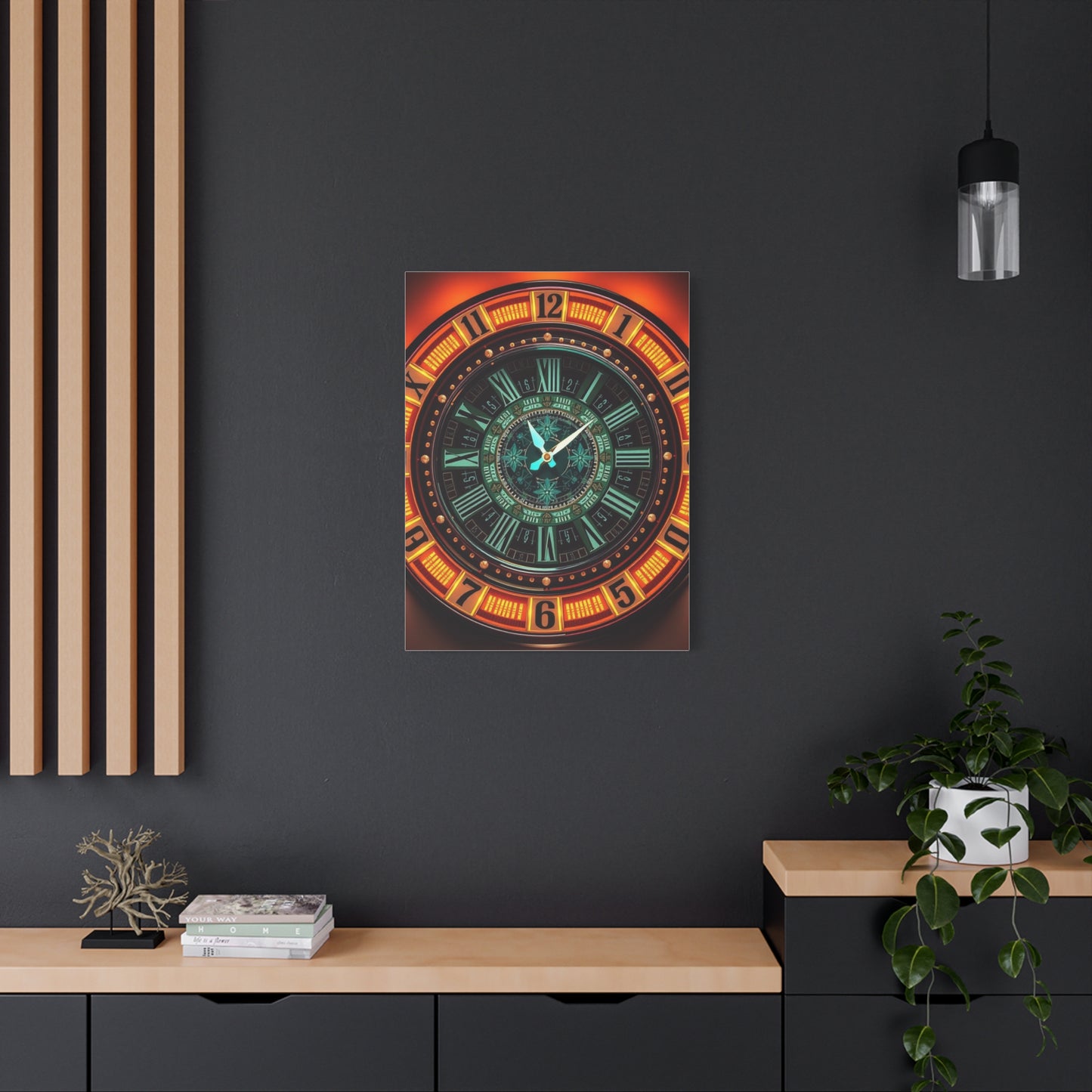 Clock Art Luxury Canvas Wall Art & Canvas Print