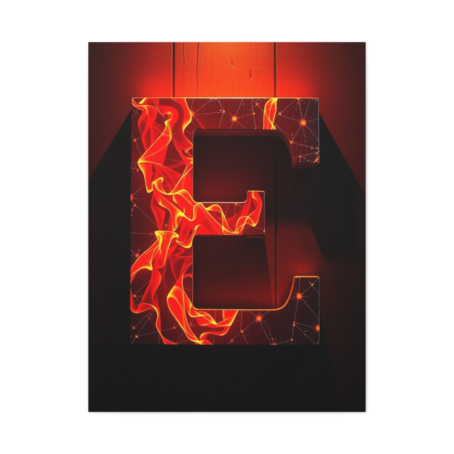 The Letter E - Art Supreme Gallery Wall Art & Canvas Print