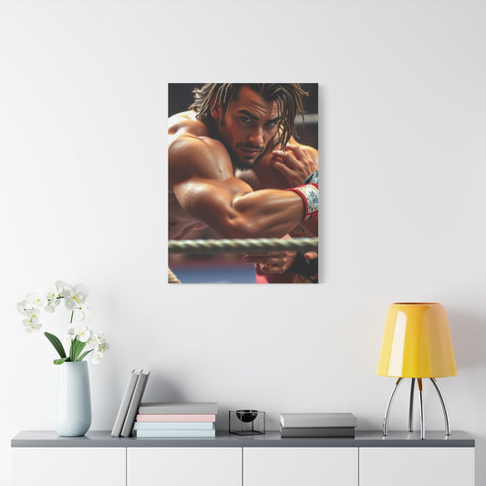 Masterpiece Wrestling Art Vision Wall Art & Canvas Print