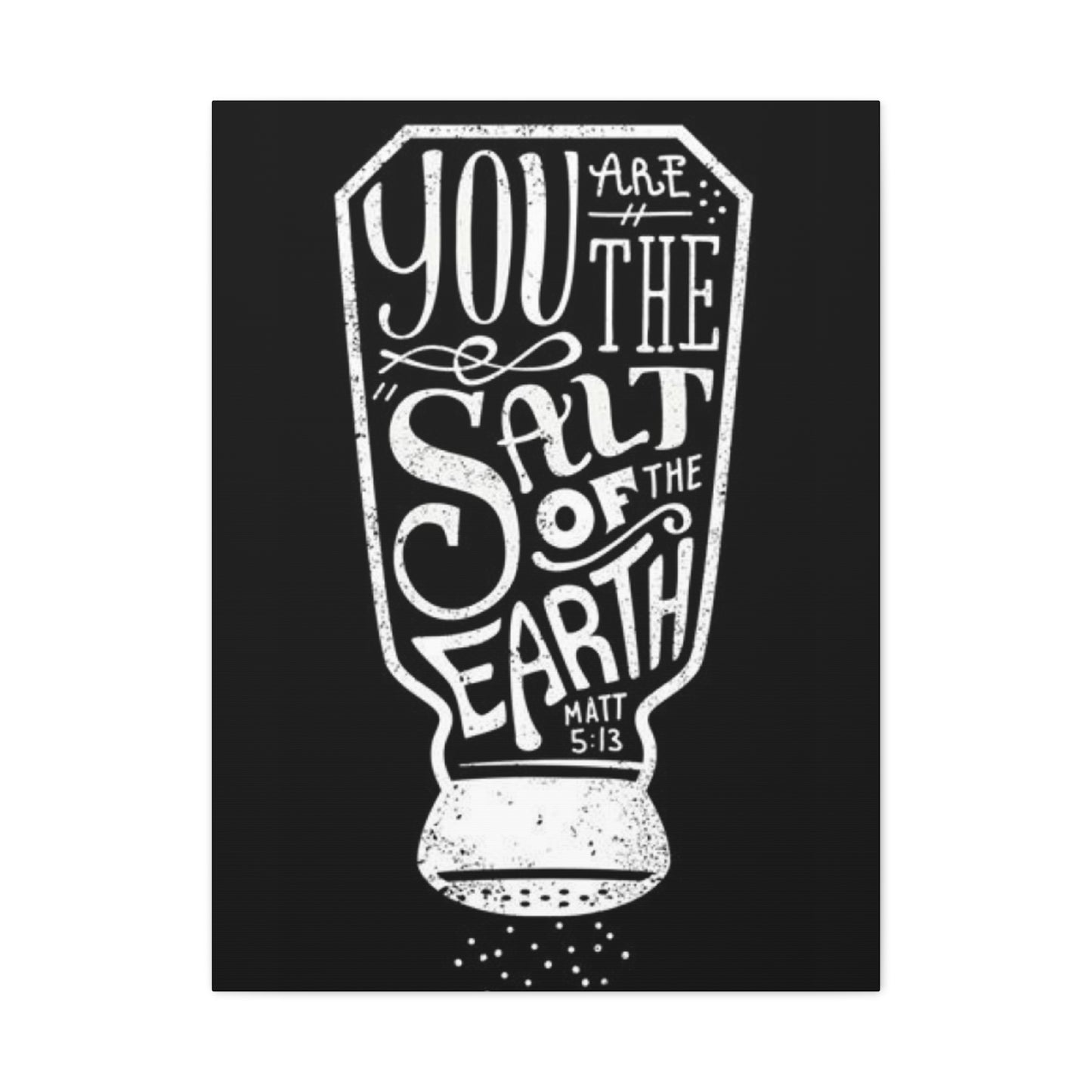 Salt Sprinkler Chalkboard Wall Art & Canvas Prints