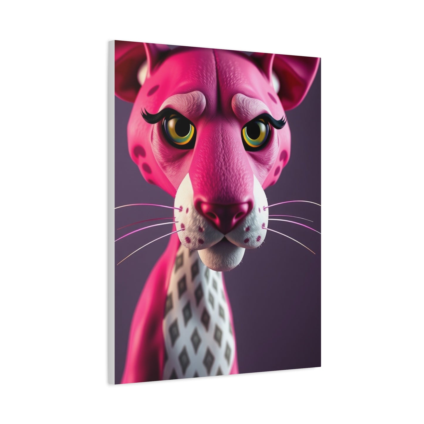 Panther Rose Reverie Wall Art & Canvas Print